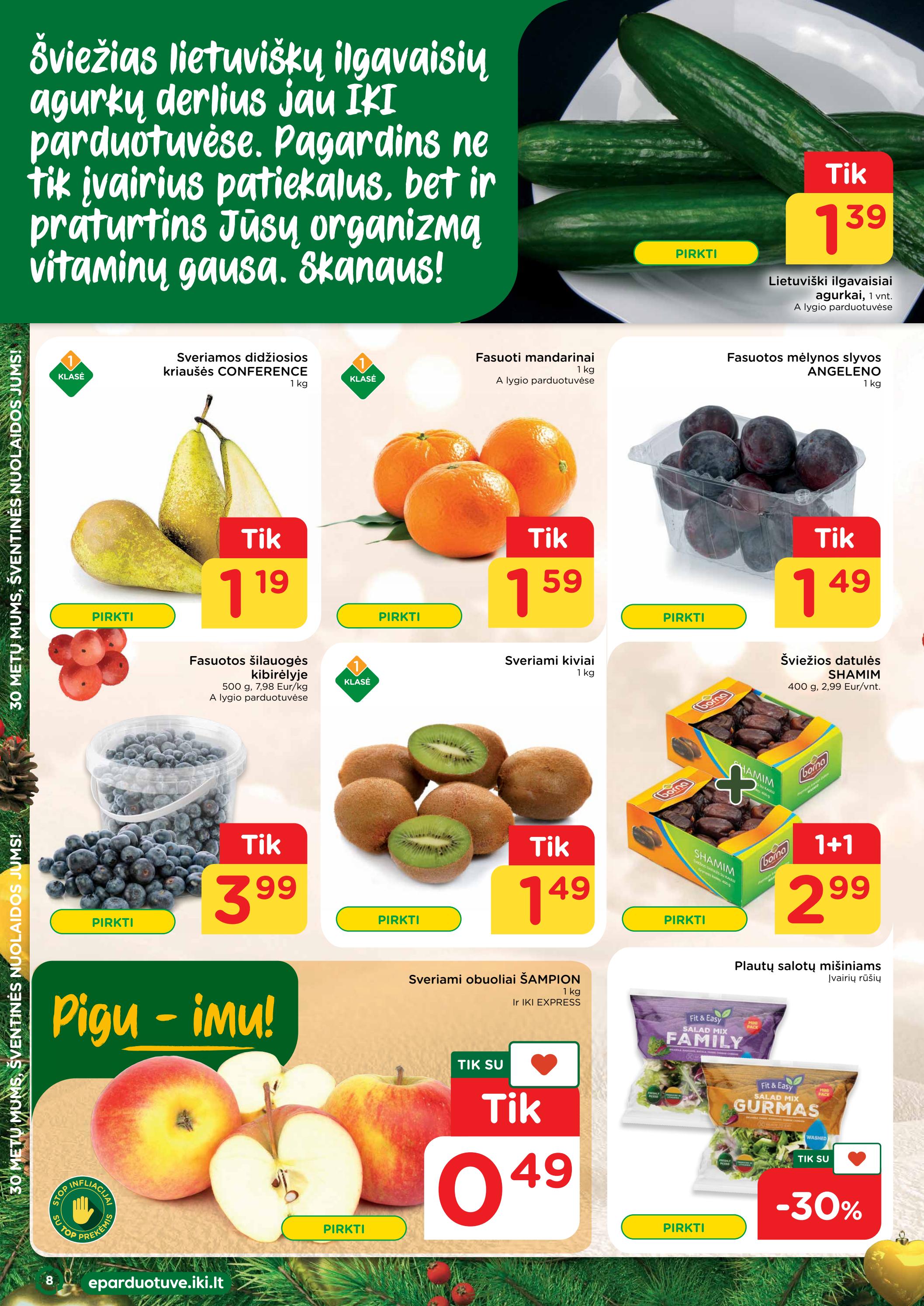Naujausias IKI kaininis katalogas 2022.12.12 - 2022.12.18