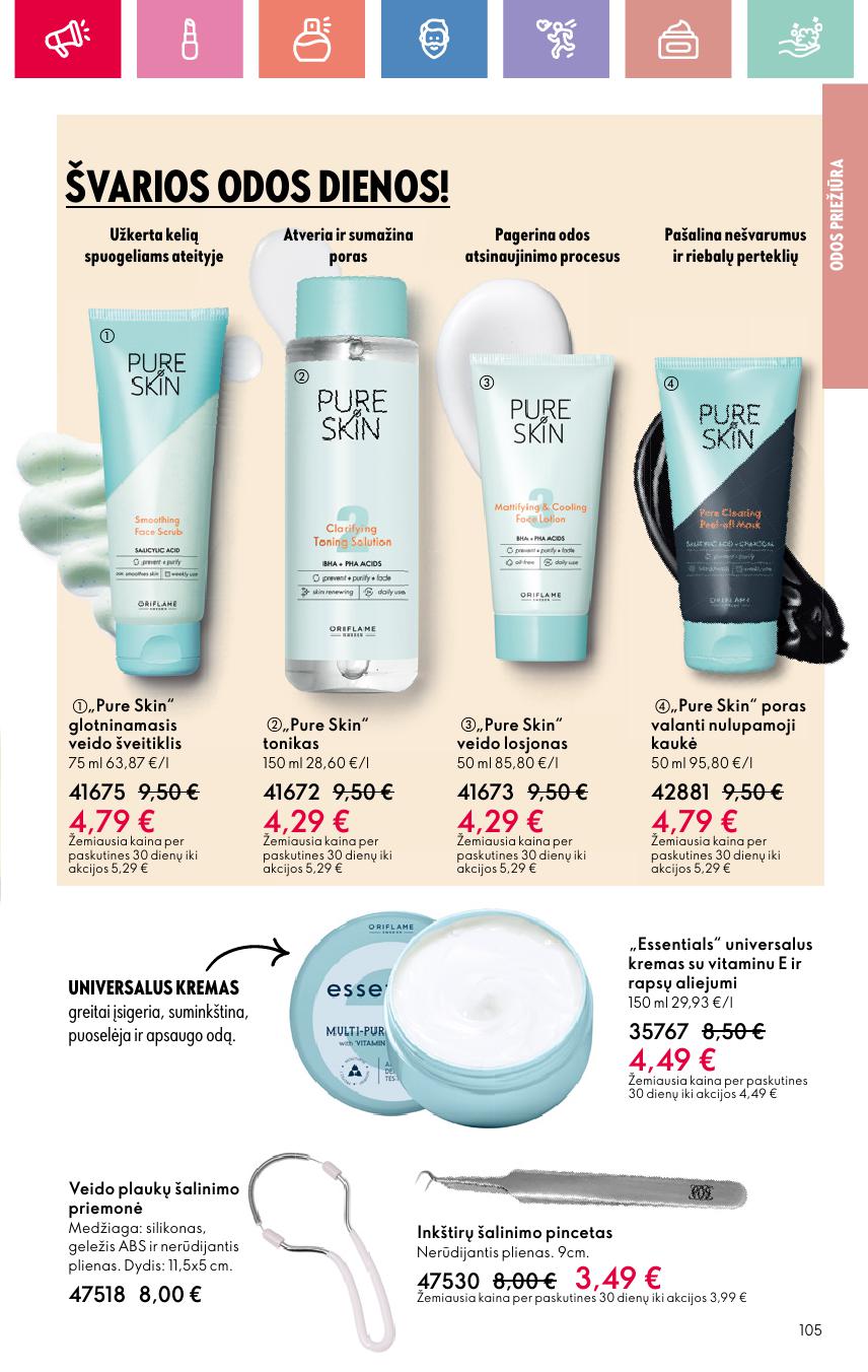 Naujas ORIFLAME katalogas galioja 2025.06.22 - 2025.07.12