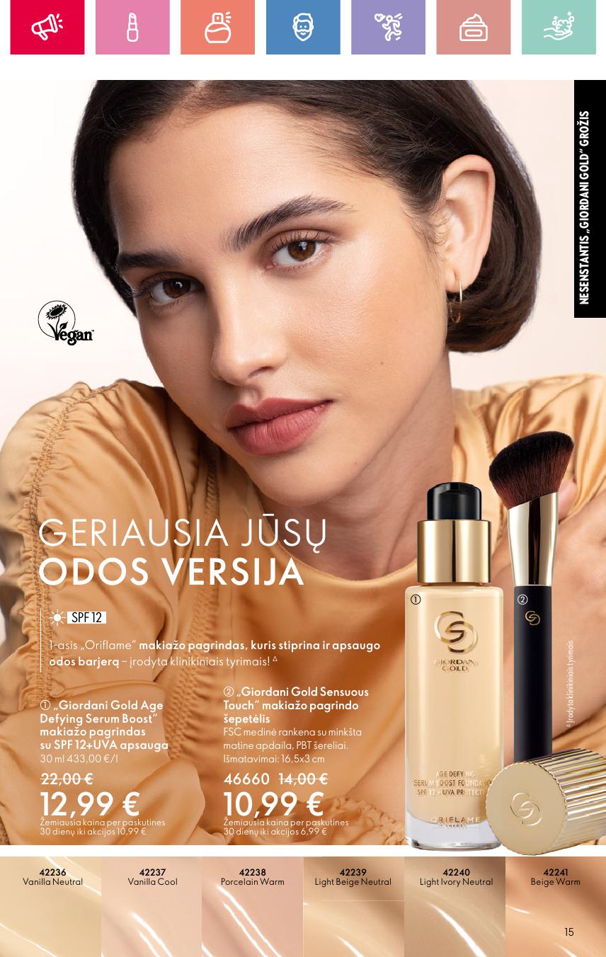 Naujas ORIFLAME katalogas galioja 2025.04.30 - 2025.05.10