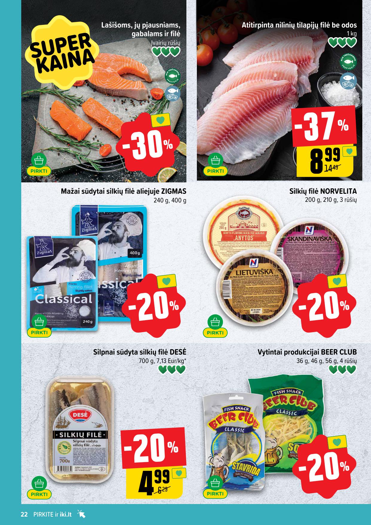 Naujausias IKI kaininis katalogas 2026.04.13 - 2026.04.19