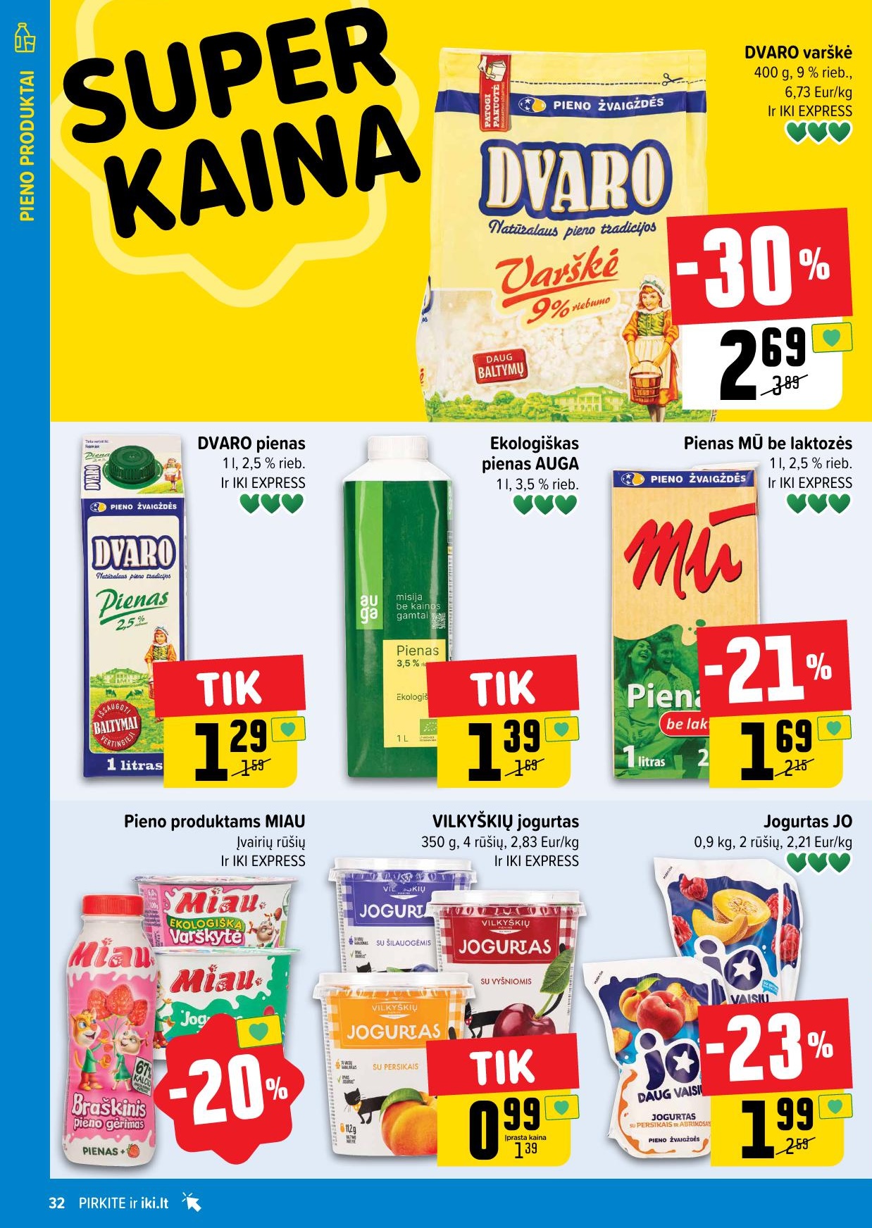 Naujausias IKI kaininis katalogas 2024.03.04 - 2024.03.10