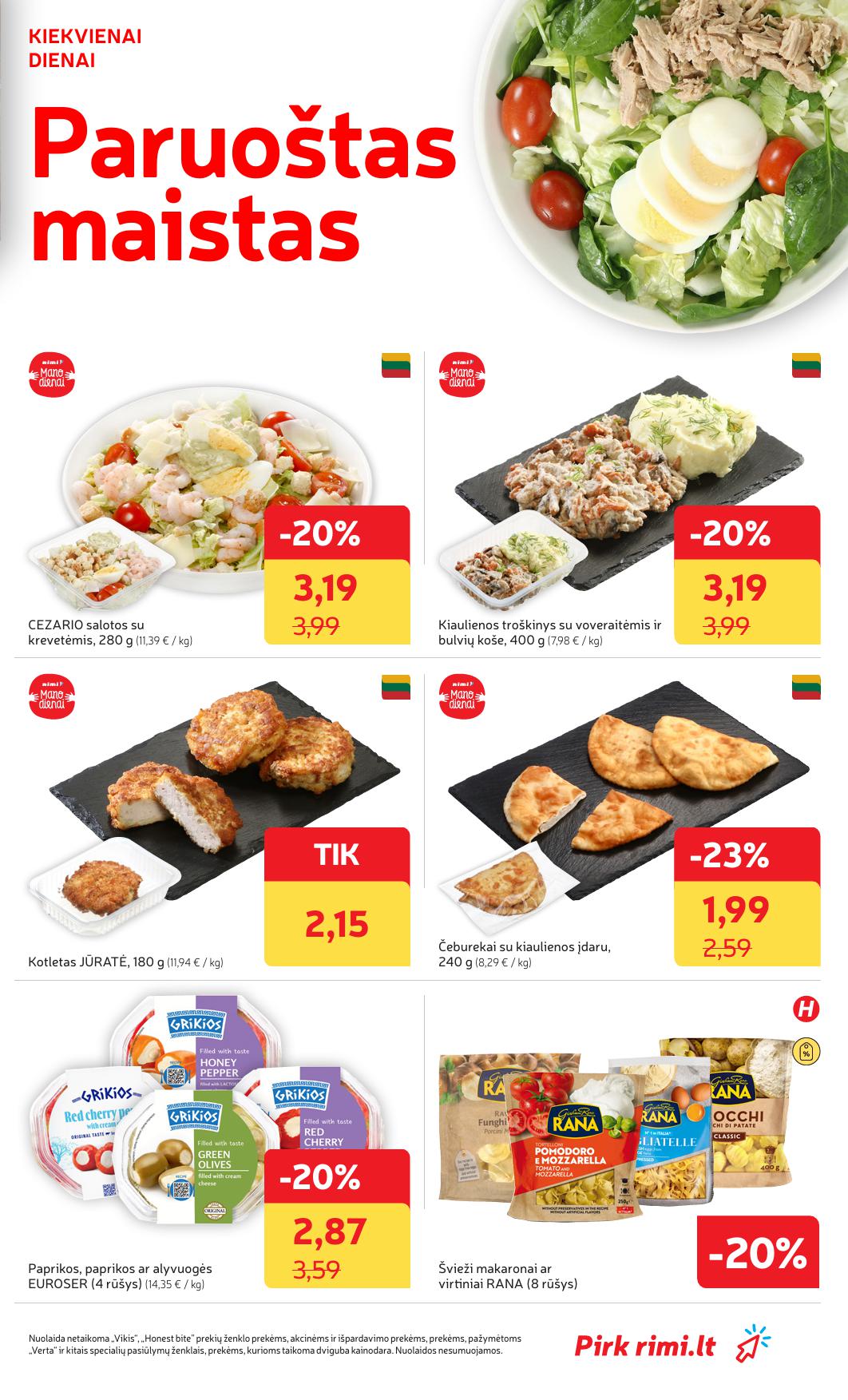 RIMI akcijų ir nuolaidų leidinys Nr.20 2026.05.12  - 2026.05.18