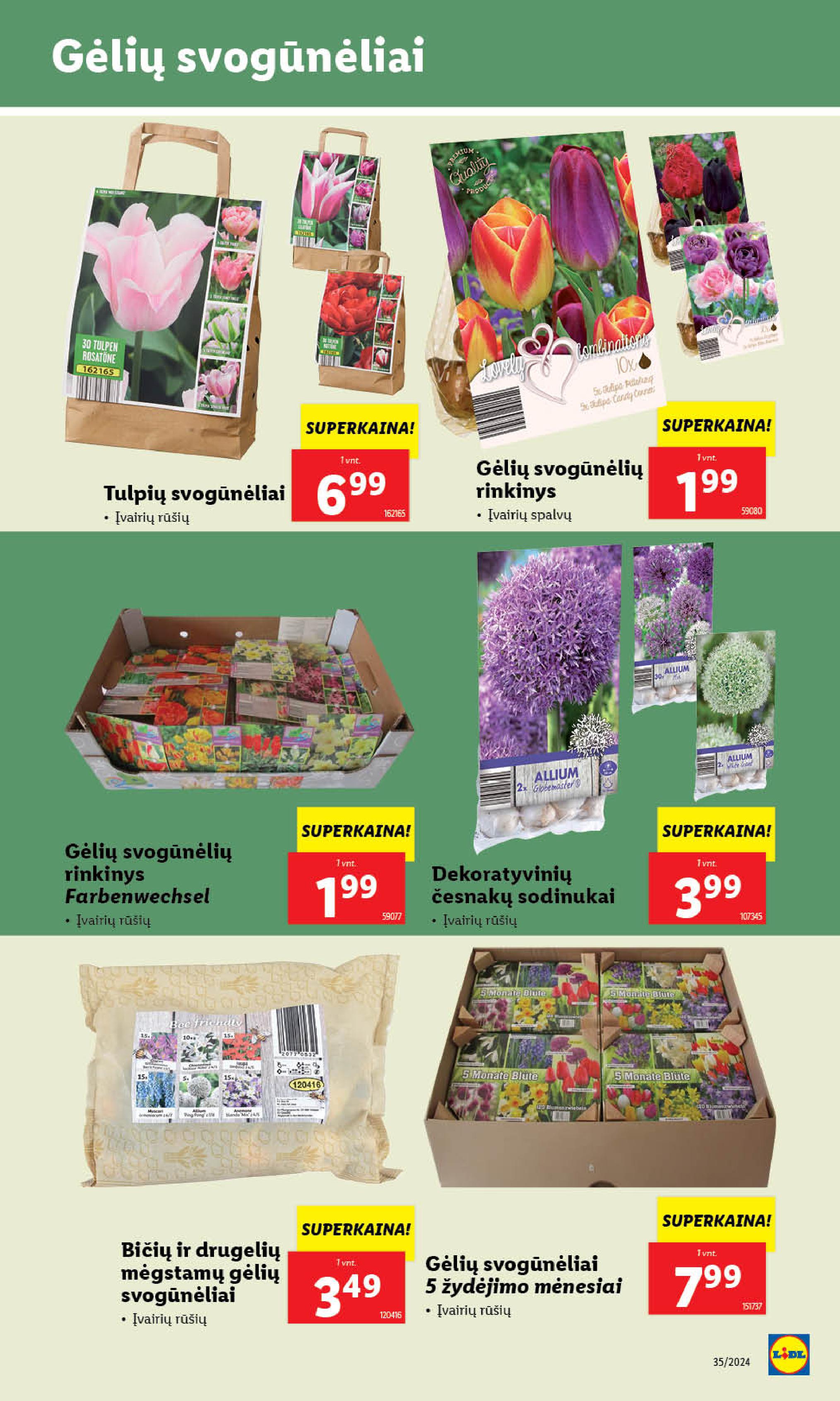Naujausias LIDL kaininis katalogas 2024.08.26 - 2024.09.01