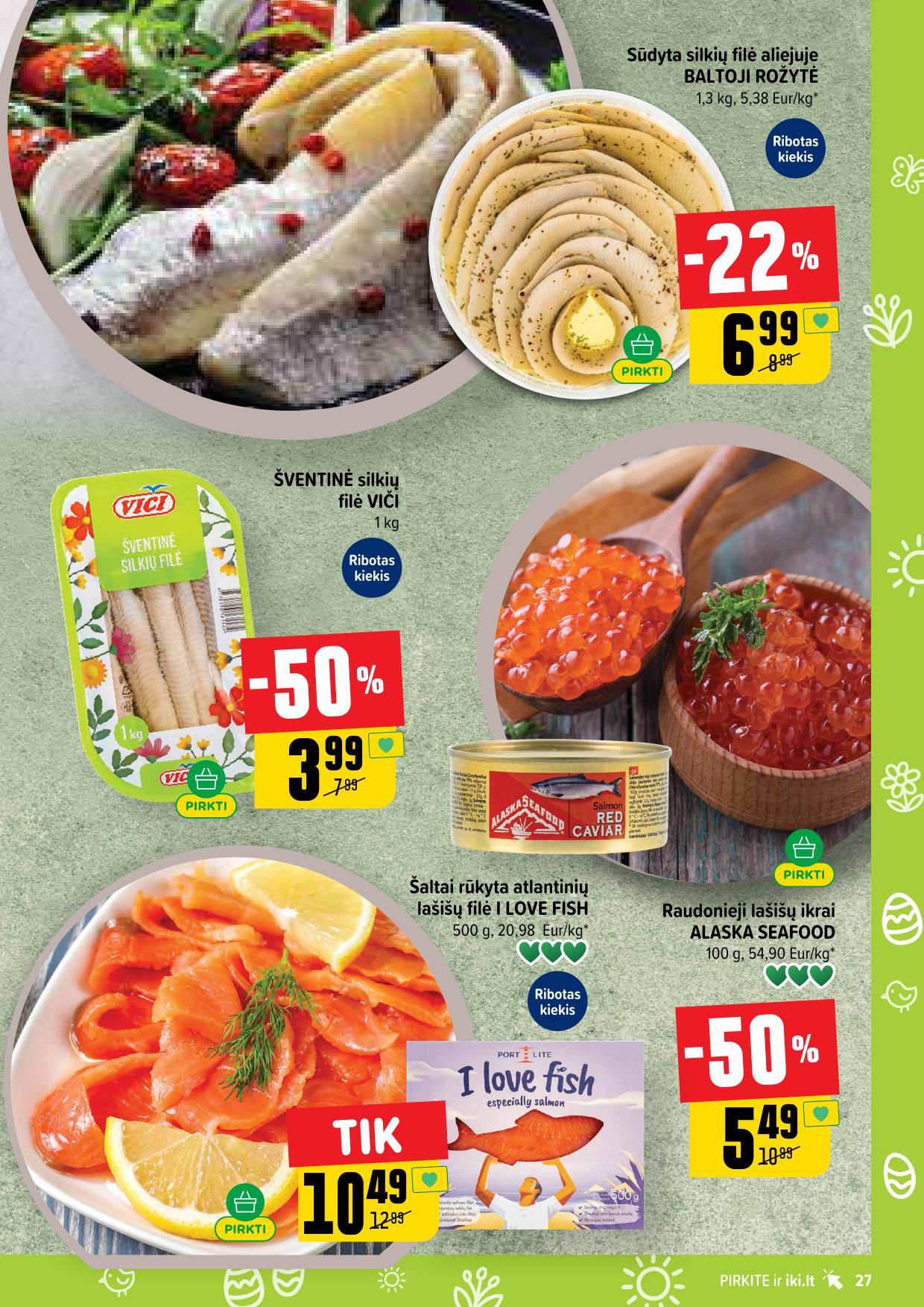 Naujausias IKI kaininis katalogas 2026.03.30 - 2026.04.04