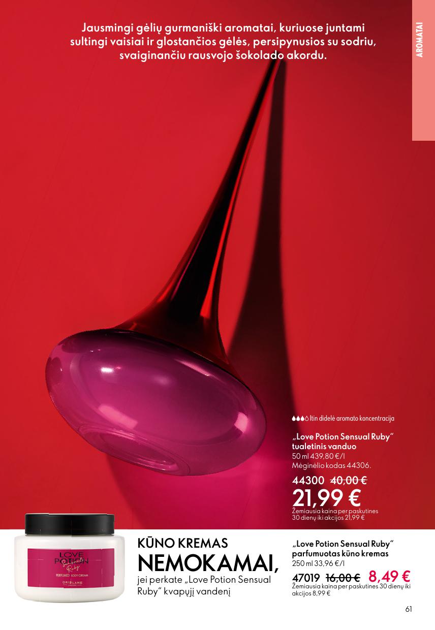 Naujas ORIFLAME katalogas galioja 2026.04.22 - 2026.05.12