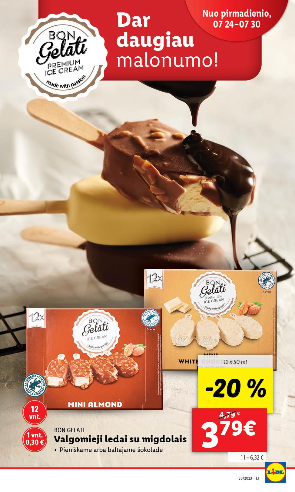 Naujausias LIDL kaininis katalogas 2023.07.24 - 2023.07.30
