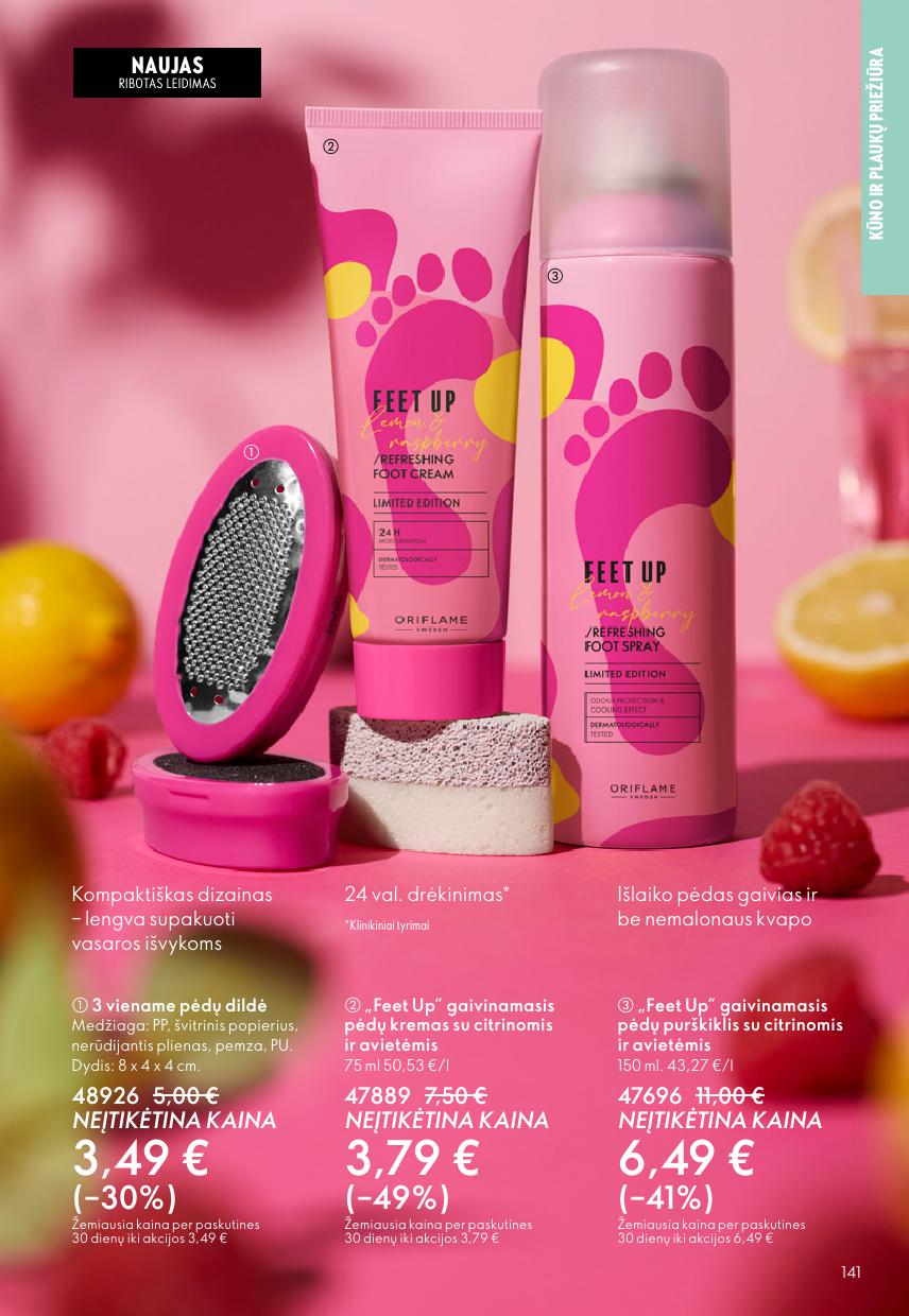 Naujas ORIFLAME katalogas galioja 2026.06.03 - 2026.06.23