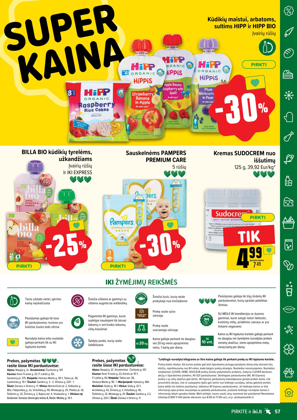 Naujausias IKI kaininis katalogas 2025.03.17 - 2025.03.23