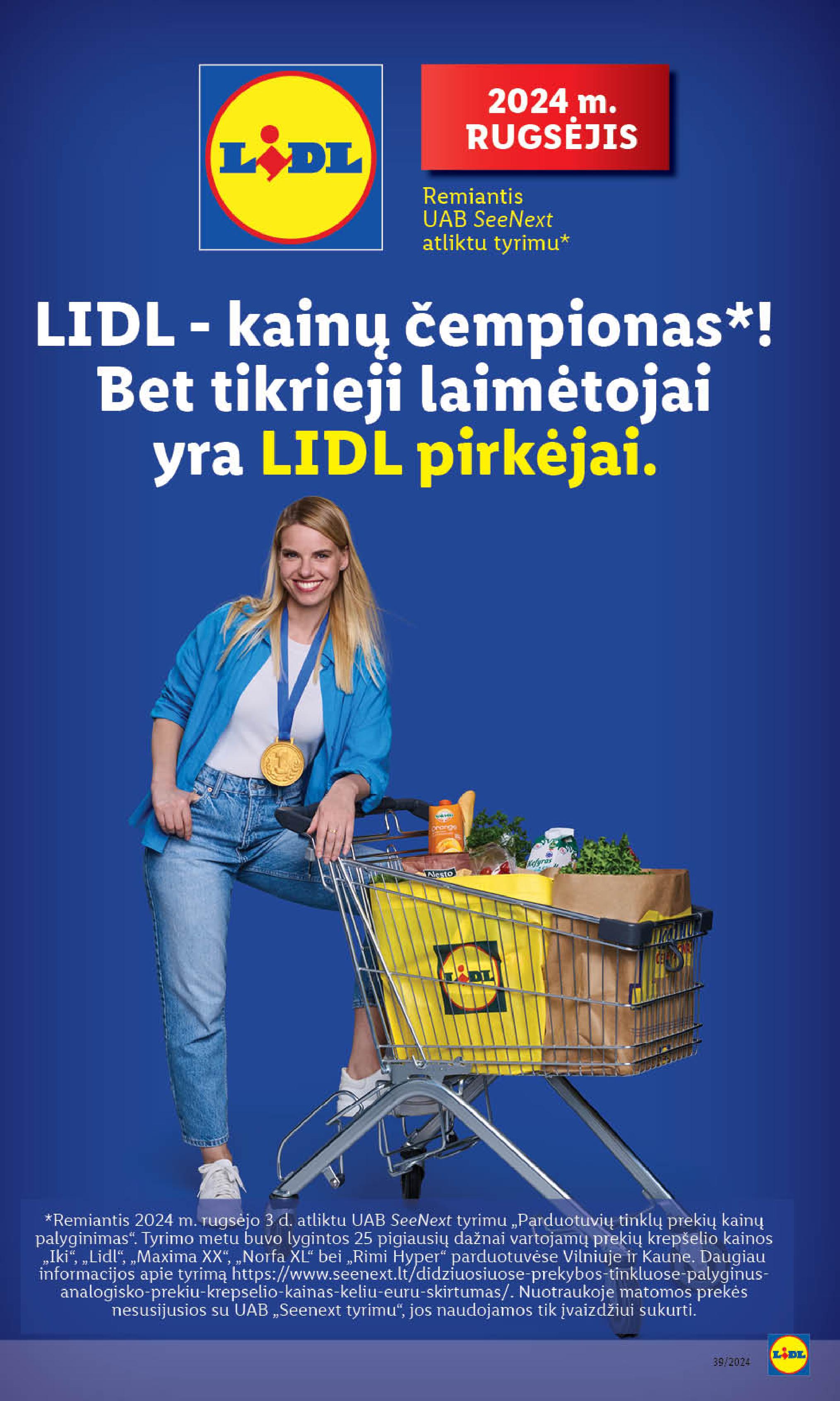 Naujausias LIDL kaininis katalogas 2024.09.23 - 2024.09.29