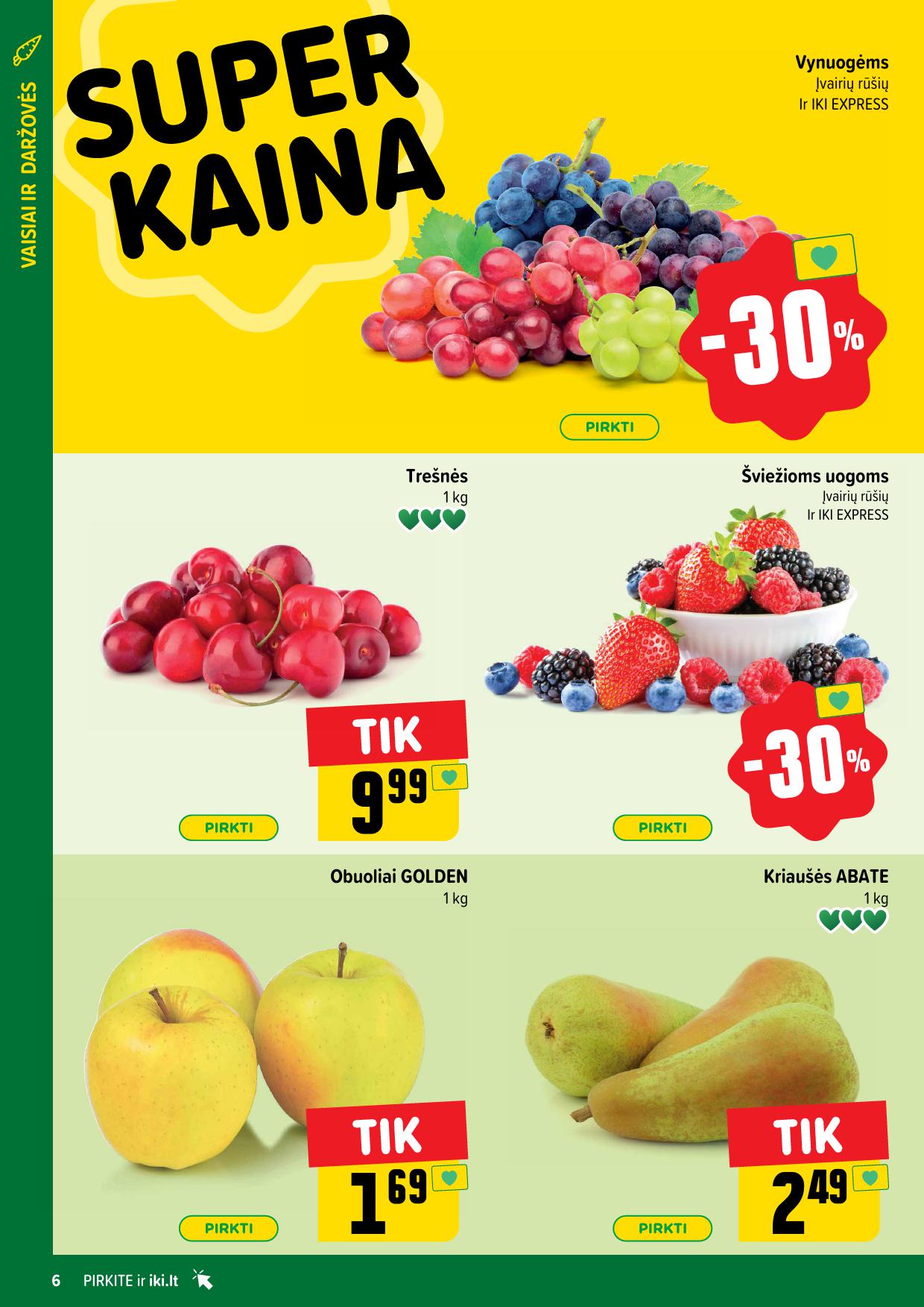 Naujausias IKI kaininis katalogas 2025.06.02 - 2025.06.08