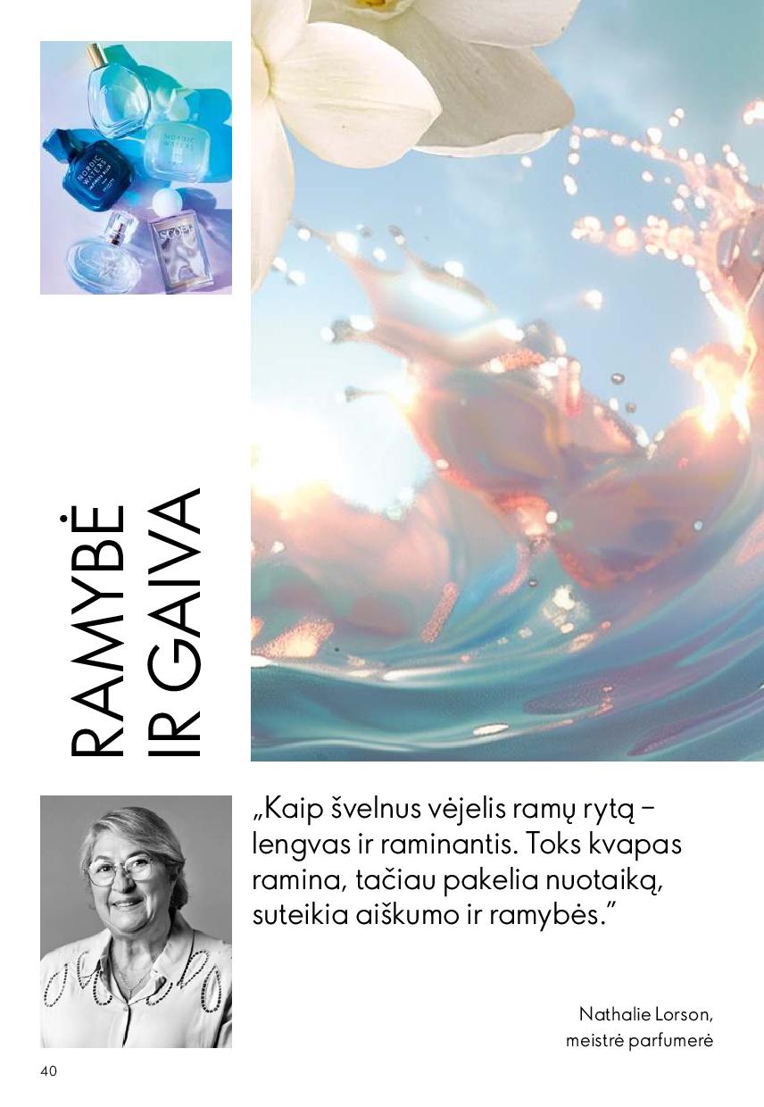 Naujas ORIFLAME  katalogas galioja 2026.08.26 - 2026.09.15