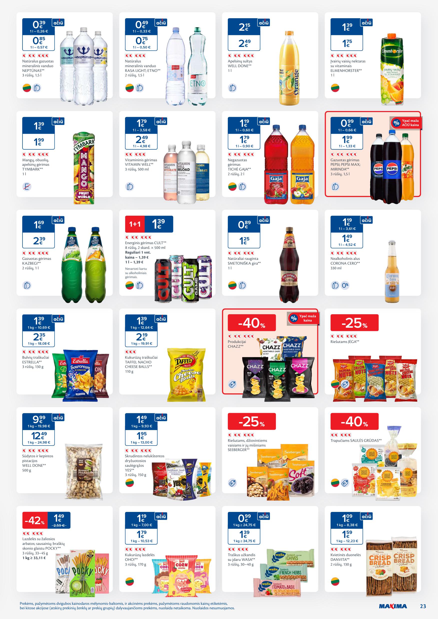 Naujausias MAXIMA kaininis katalogas 2025.12.09 - 2025.12.15