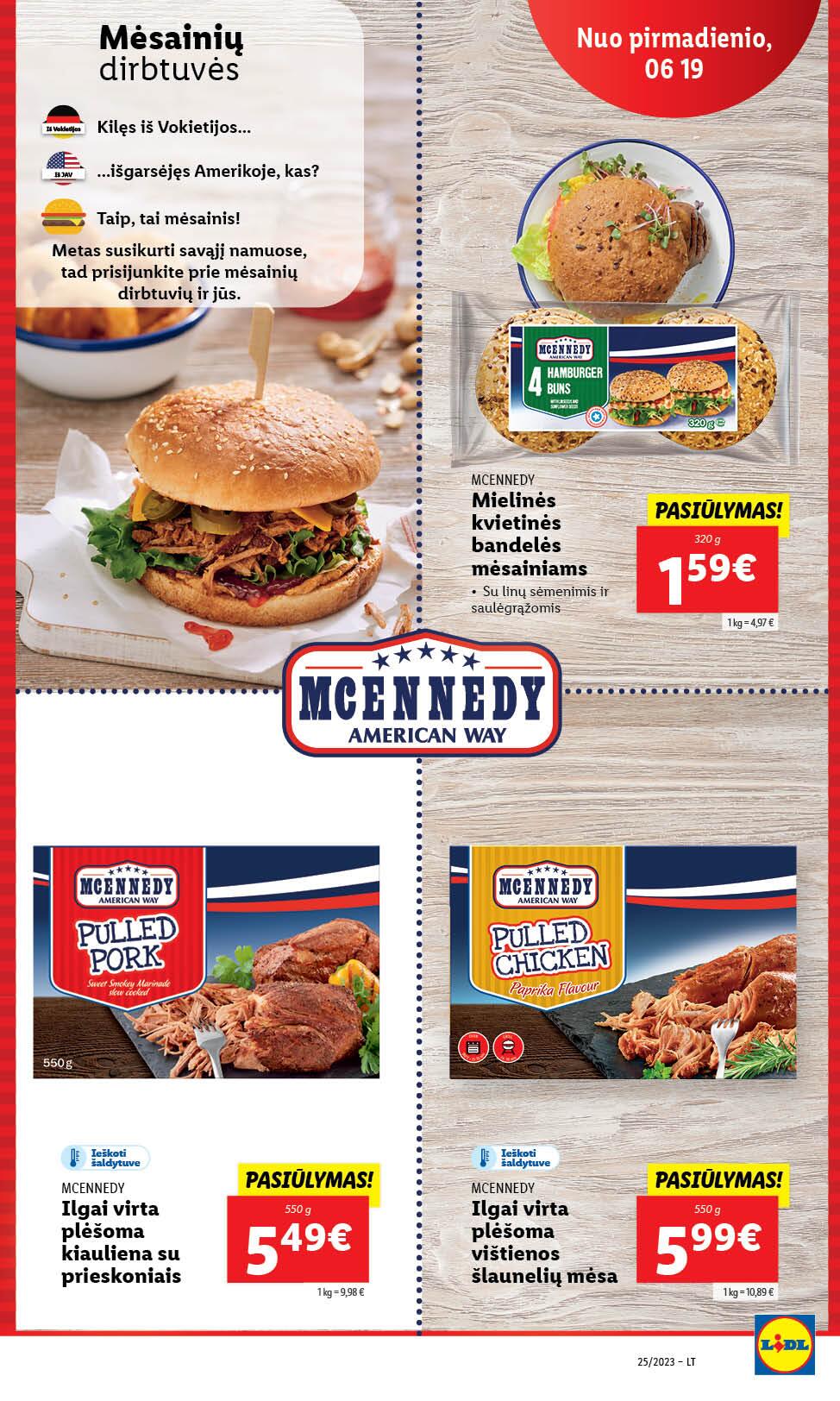 Naujausias LIDL kaininis katalogas 2023.06.19 - 2023.06.25