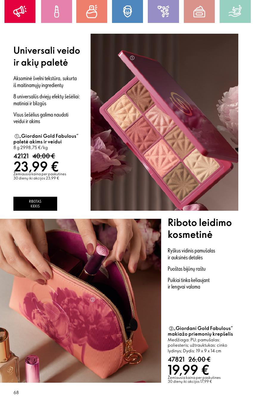 ORIFLAME katalogas galioja 2025.06.22 - 2025.07.12