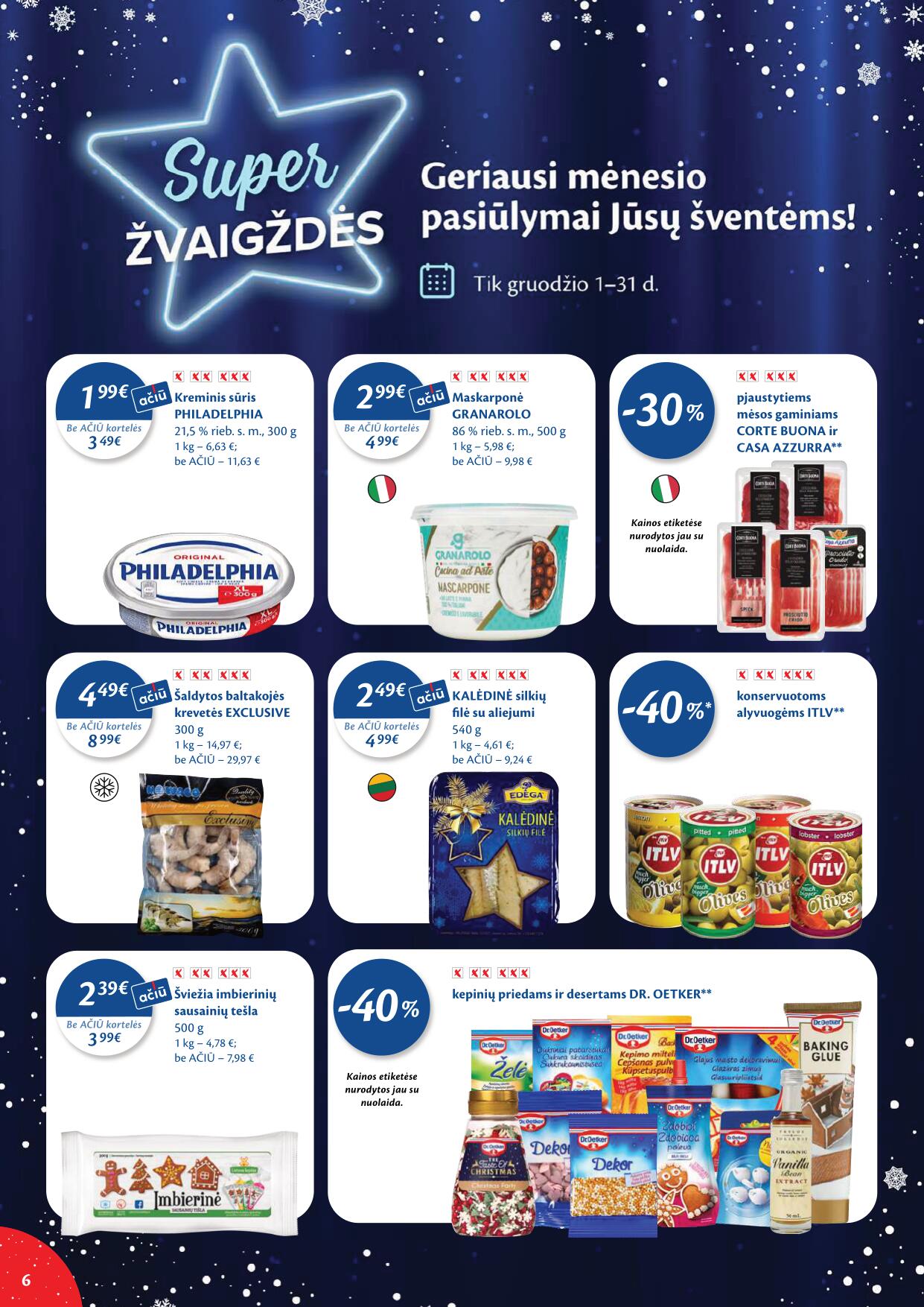 Naujausias MAXIMA kaininis katalogas 2022.12.13 - 2022.12.26