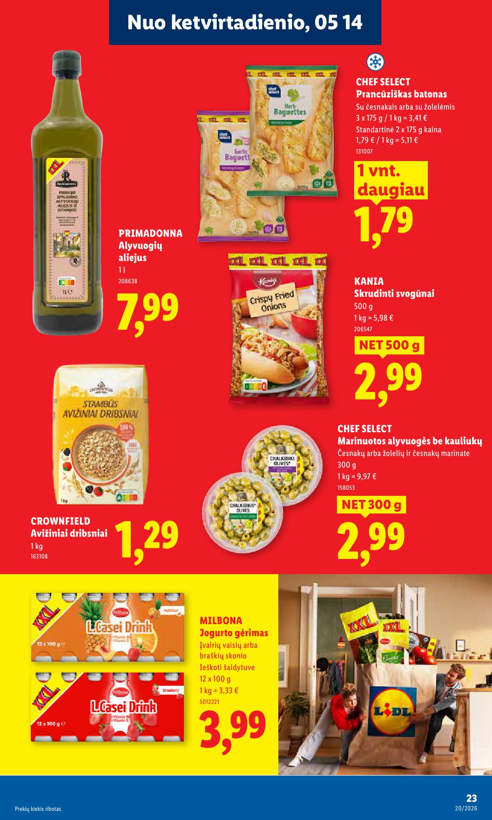 LIDL akcijų ir nuolaidų leidinys 2026.05.11 - 2026.05.17