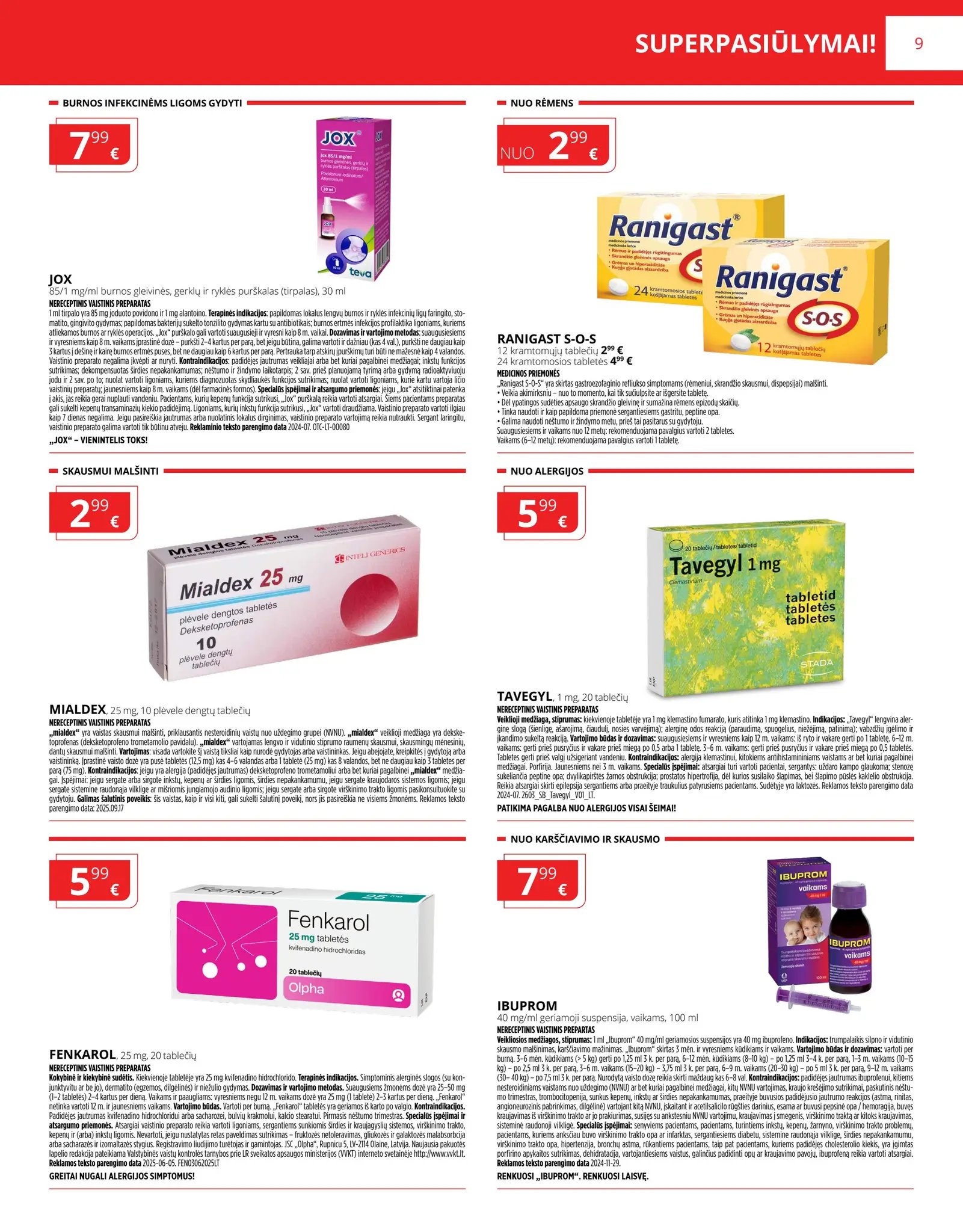 Naujas GINTARINĖS vaistinės leidinys nuo 2026.04.01 iki 2026.04.30