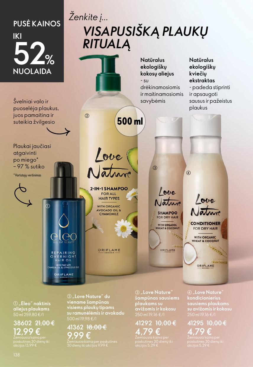 Naujas ORIFLAME katalogas galioja 2026.04.22 - 2026.05.12