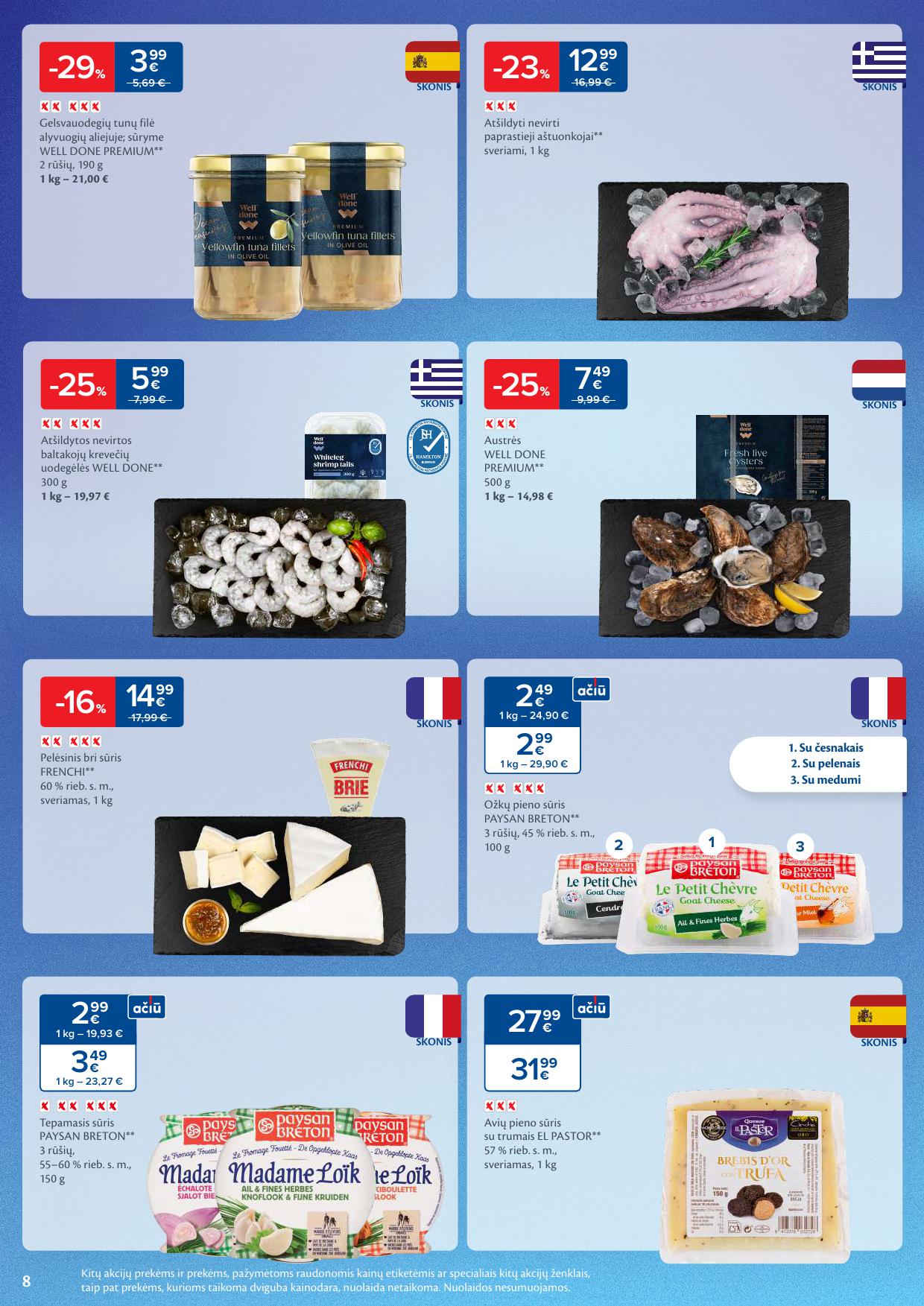 MAXIMA katalogas "EUROPOS MĖNUO" galiojas 2025.07.29 - 2025.08.25