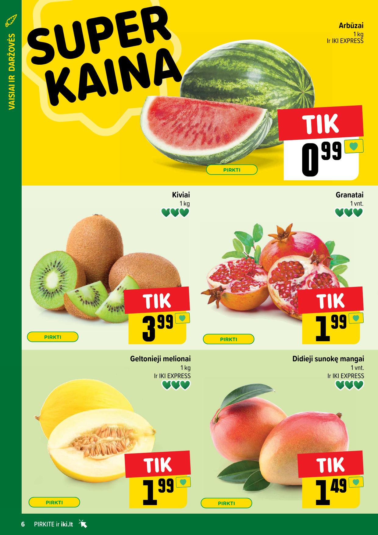 IKI SAVAITĖLĖ akcijų ir nuolaidų leidinys Nr.24 2025.06.09 - 2025.06.15