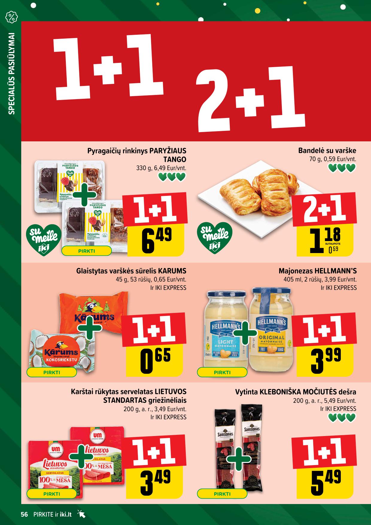 Naujausias IKI kaininis katalogas 2024.11.25 - 2024.12.01