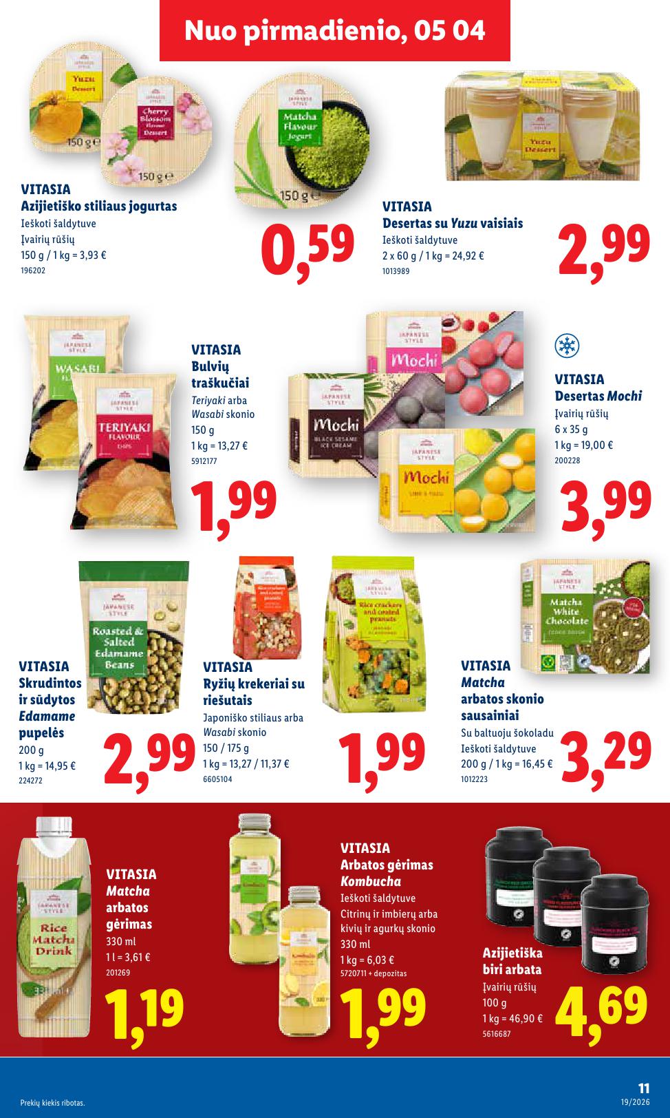 Naujausias LIDL kaininis katalogas 2026.05.04 - 2026.05.10