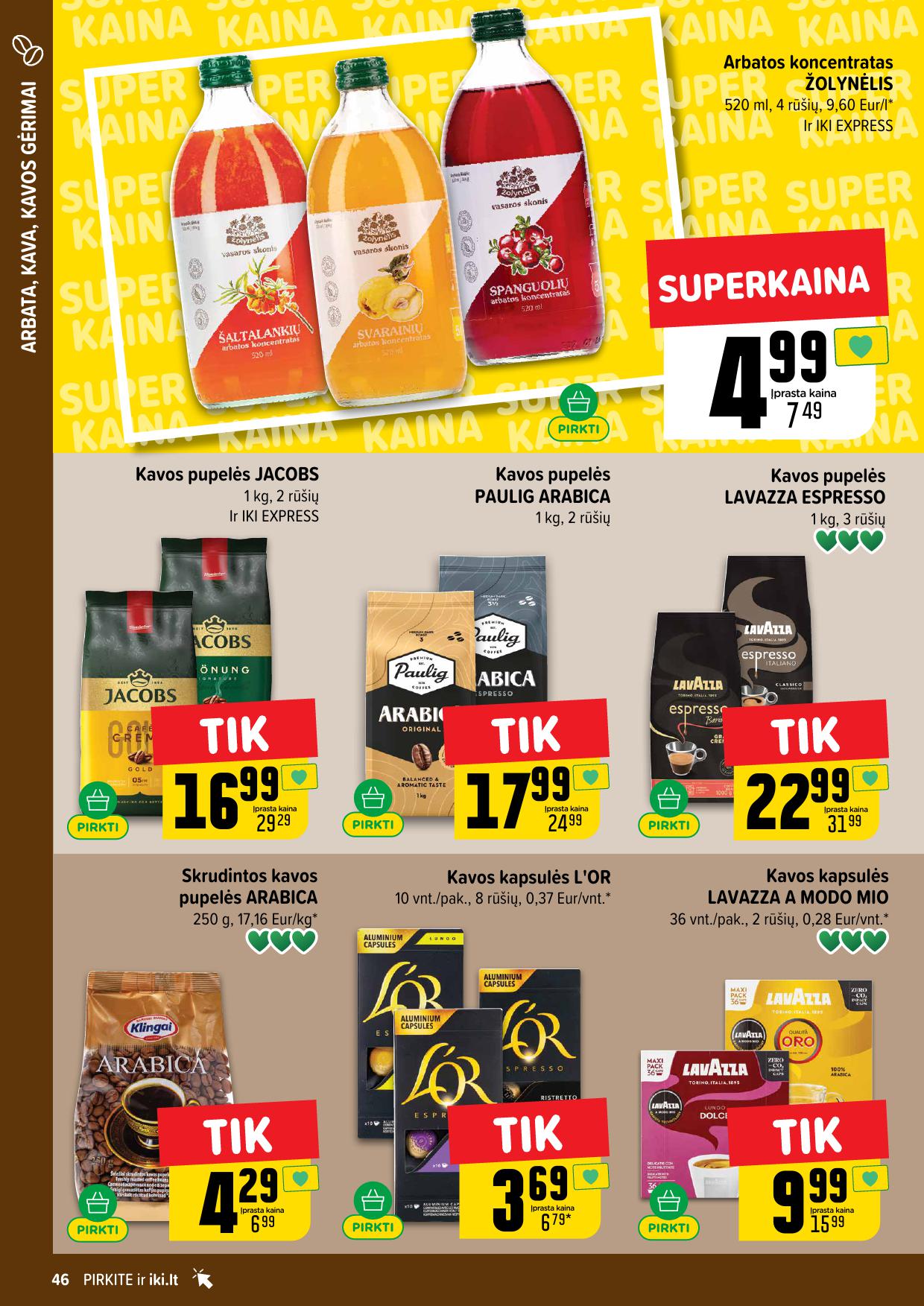 Naujausias IKI kaininis katalogas 2026.02.16 - 2026.02.22