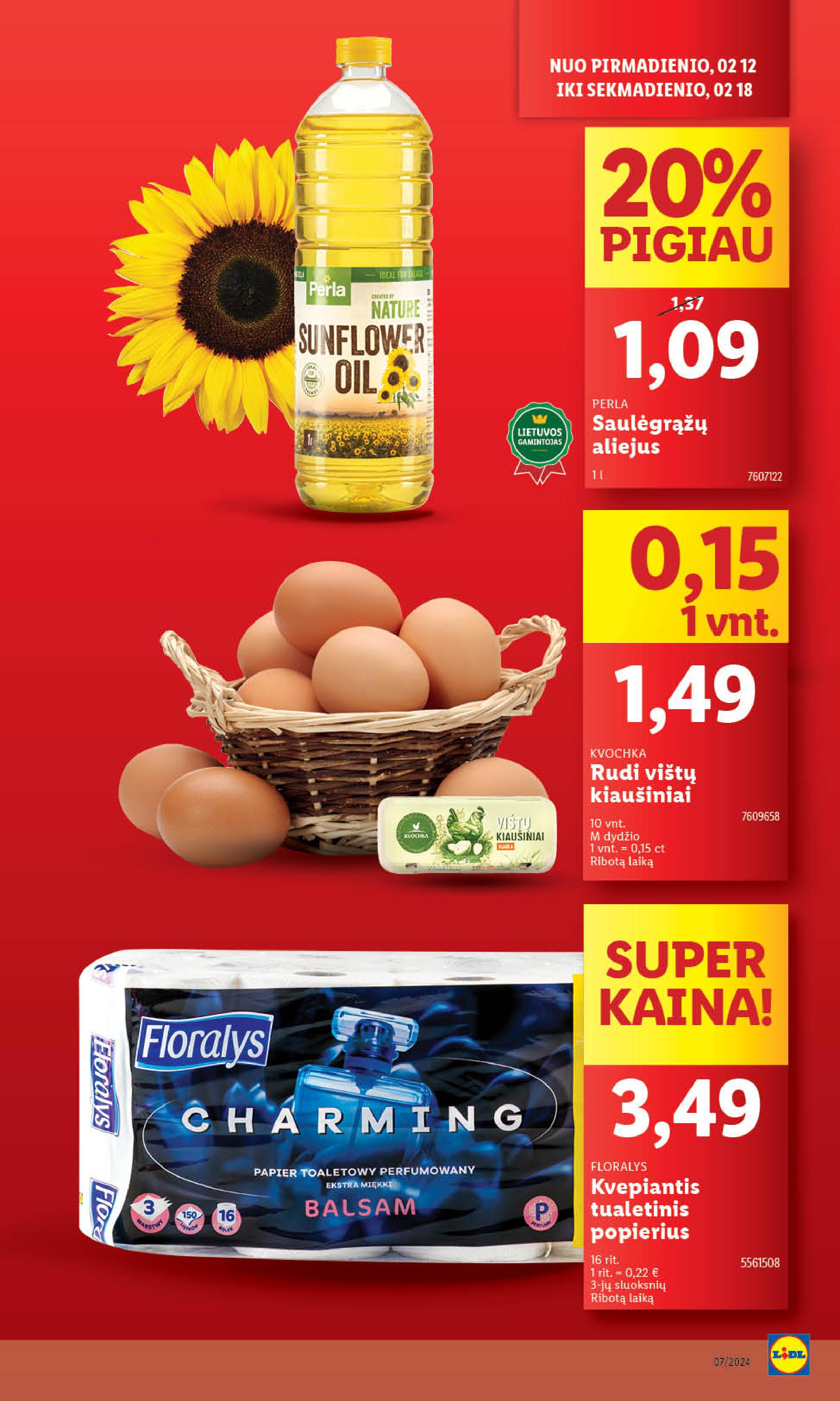 Naujausias LIDL kaininis katalogas 2024.02.12 - 2024.02.18