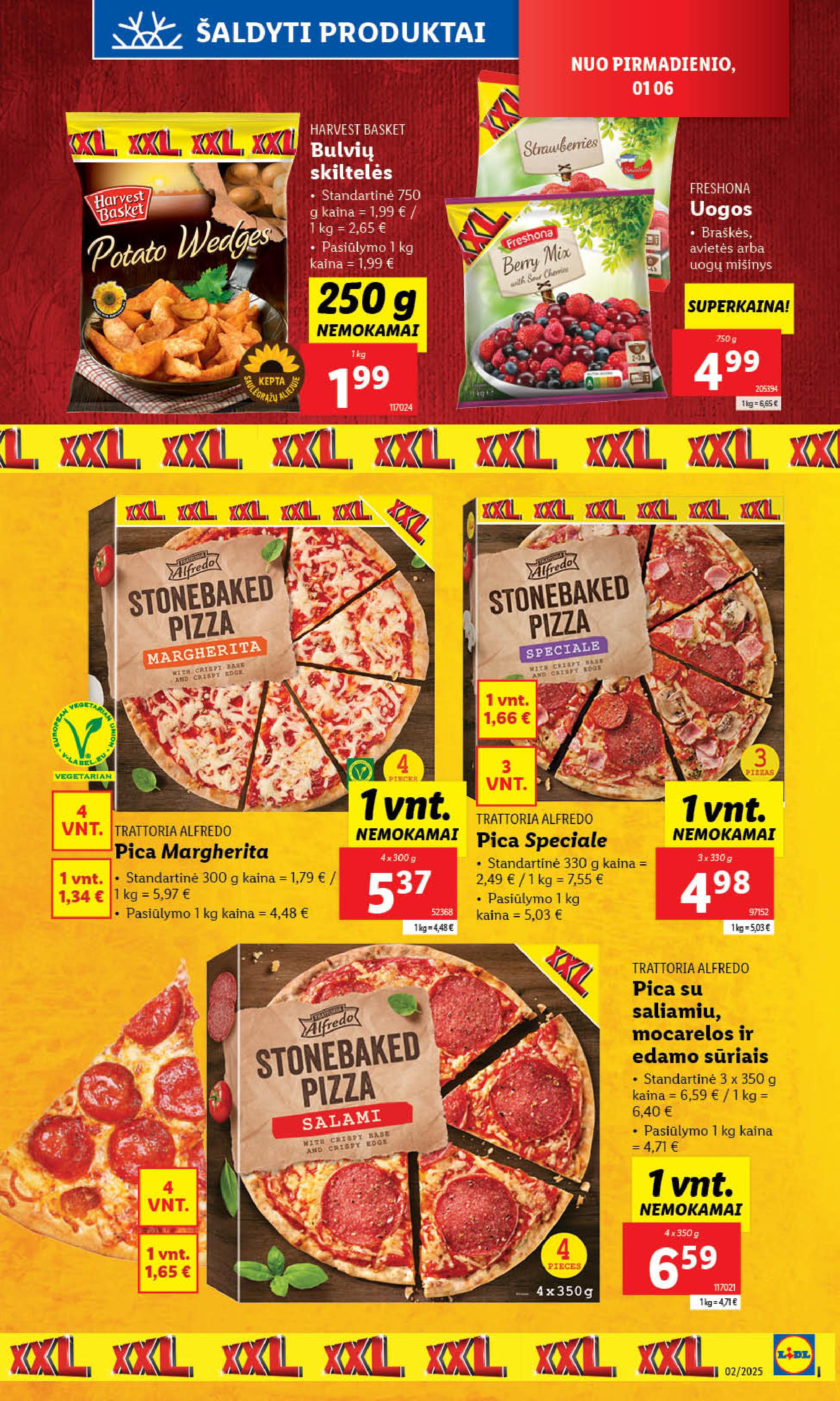 Naujausias LIDL kaininis katalogas 2025.01.06 - 2025.01.12