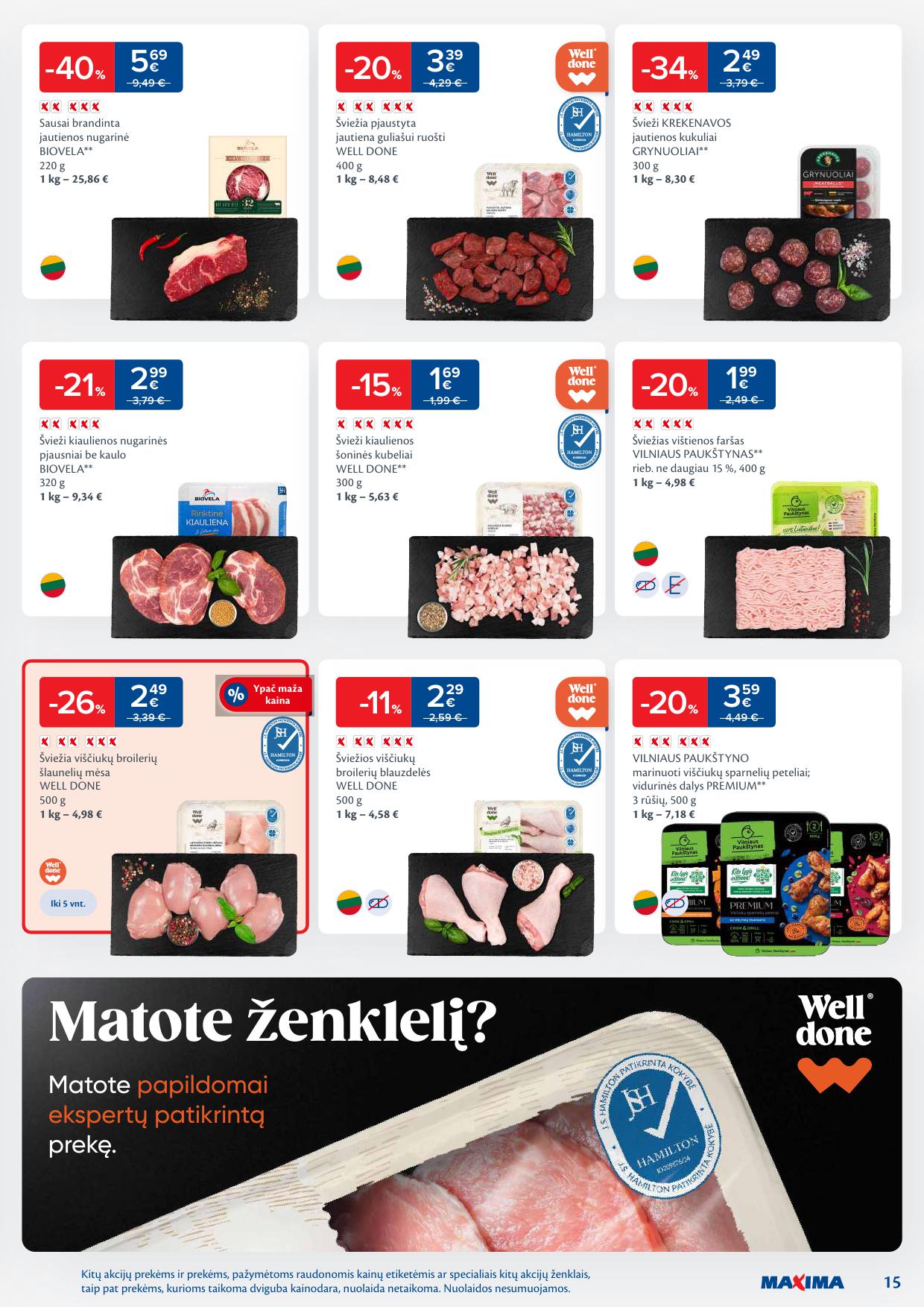 Naujausias MAXIMA kaininis katalogas 2024.10.08 - 2024.10.14(Pasibaigęs)