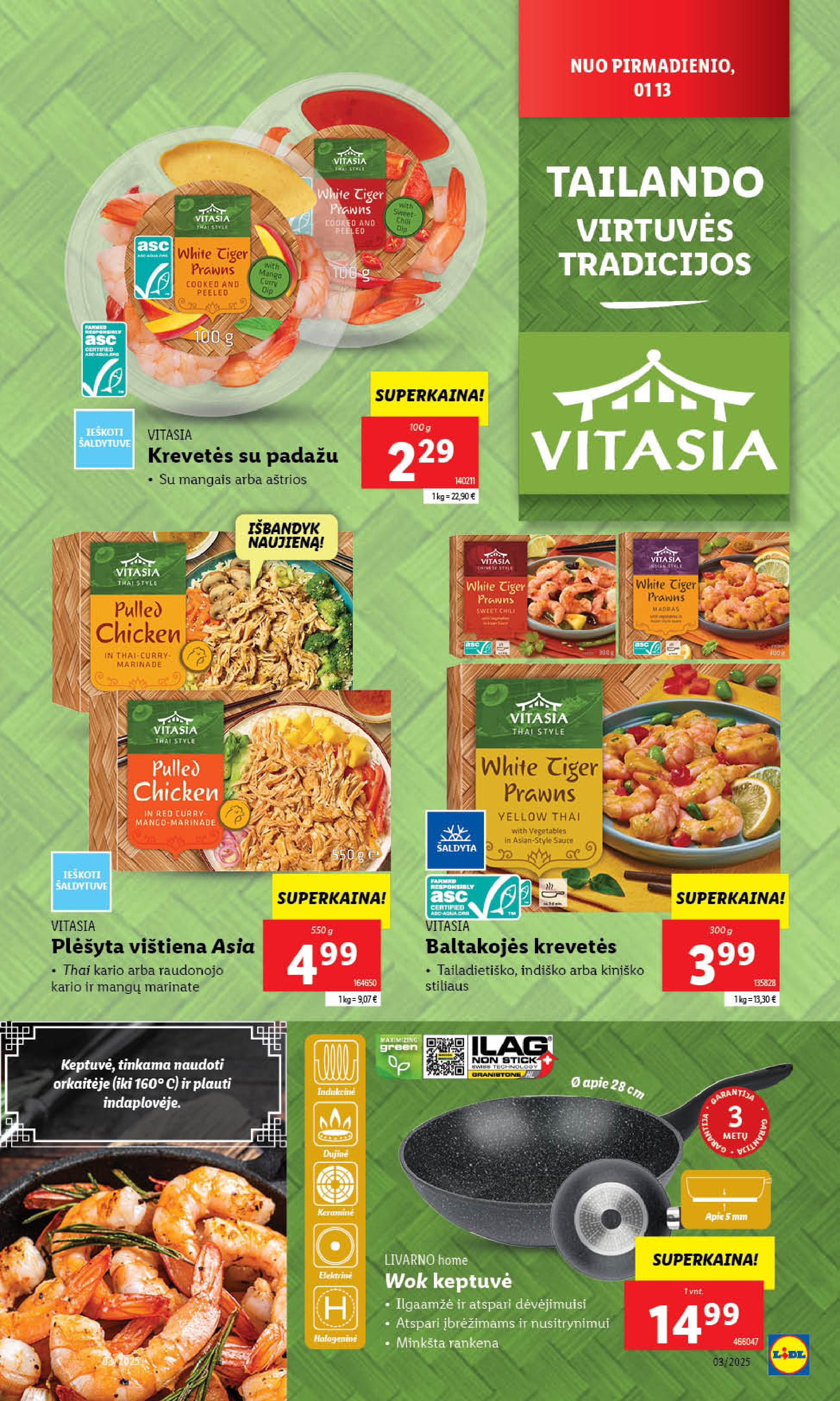 Naujausias LIDL kaininis katalogas 2025.01.13 - 2025.01.19