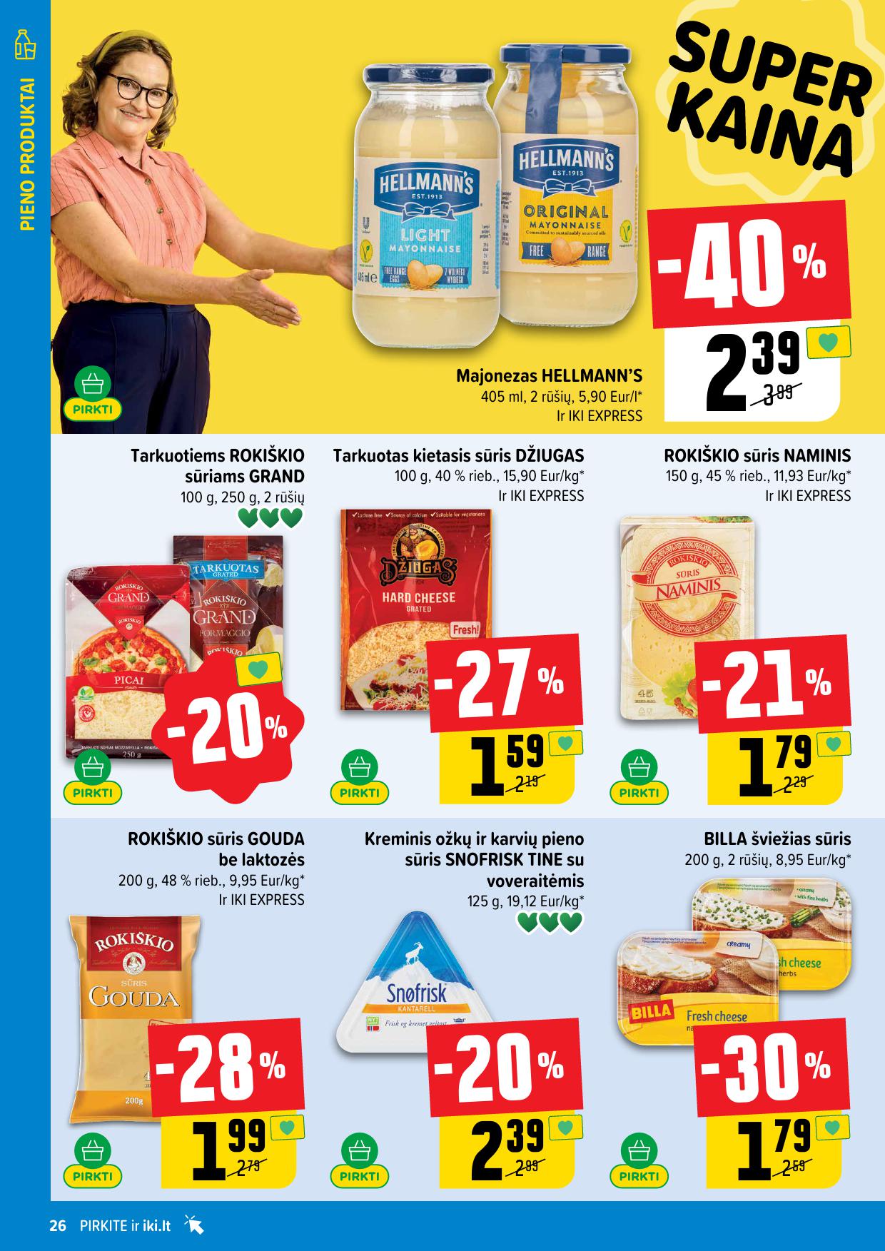 IKI SAVAITĖLĖ akcijų ir nuolaidų leidinys Nr.31 2025.07.28 - 2025.08.03
