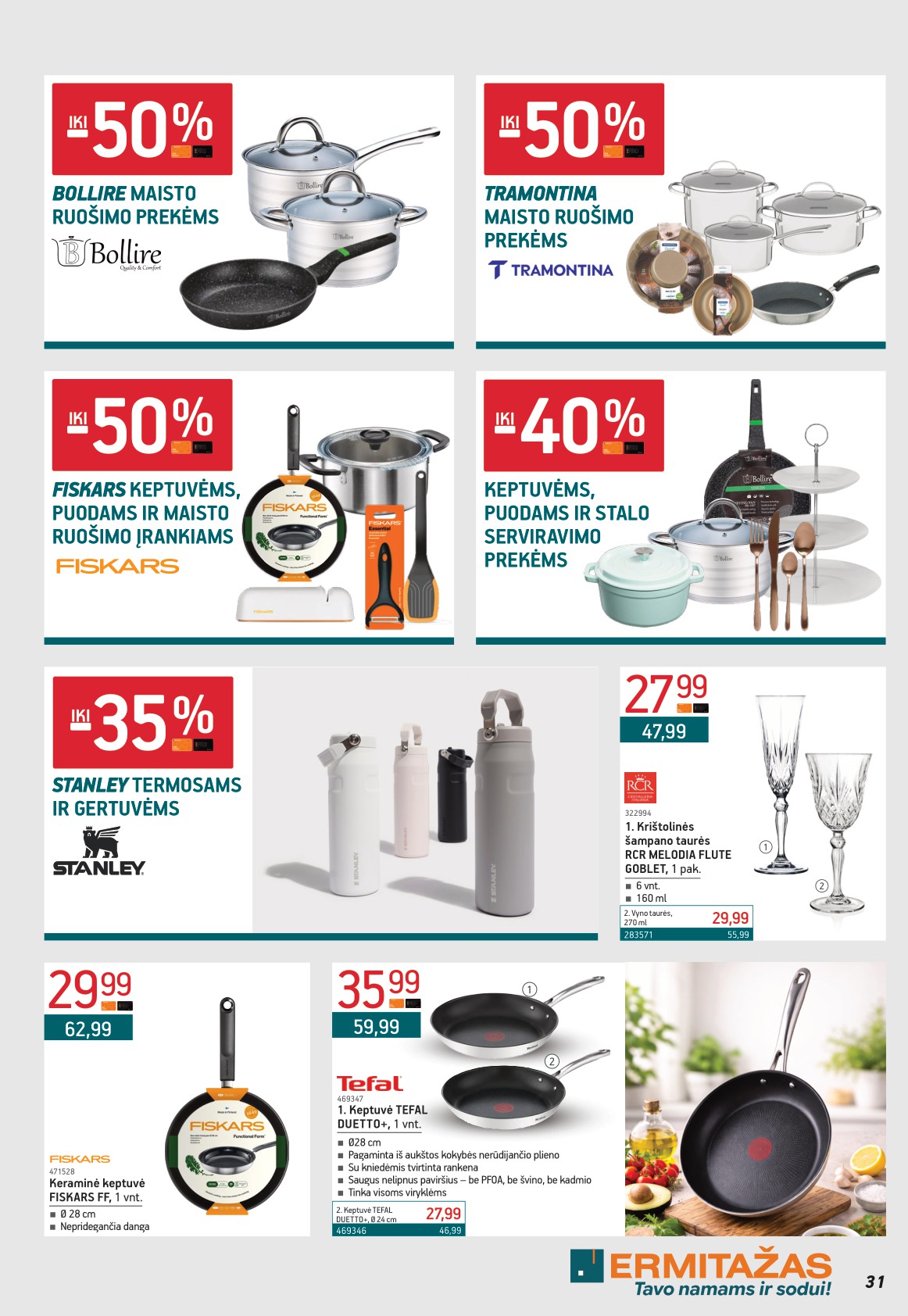 ERMITAŽAS akcijų ir nuolaidų leidinys 2026.04.01 - 2026.05.03