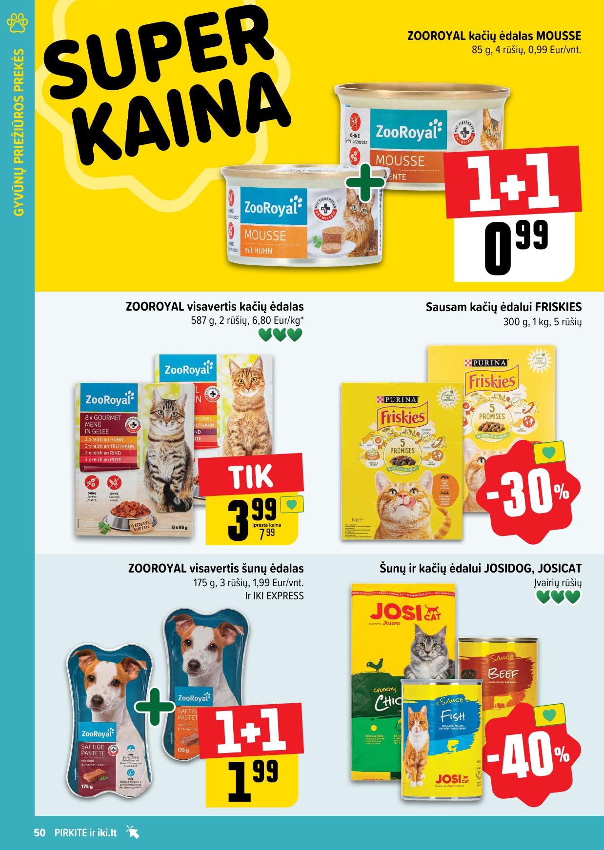 Naujausias IKI kaininis katalogas 2025.08.18 - 2025.08.24