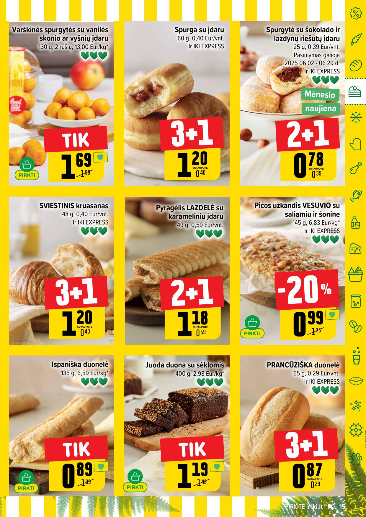Naujausias IKI kaininis katalogas 2025.06.23 - 2025.06.29