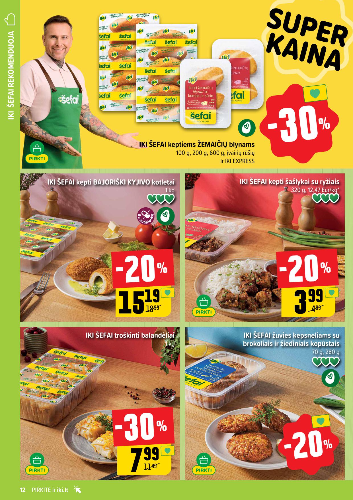 IKI SAVAITĖLĖ akcijų ir nuolaidų leidinys Nr.31 2025.07.28 - 2025.08.03