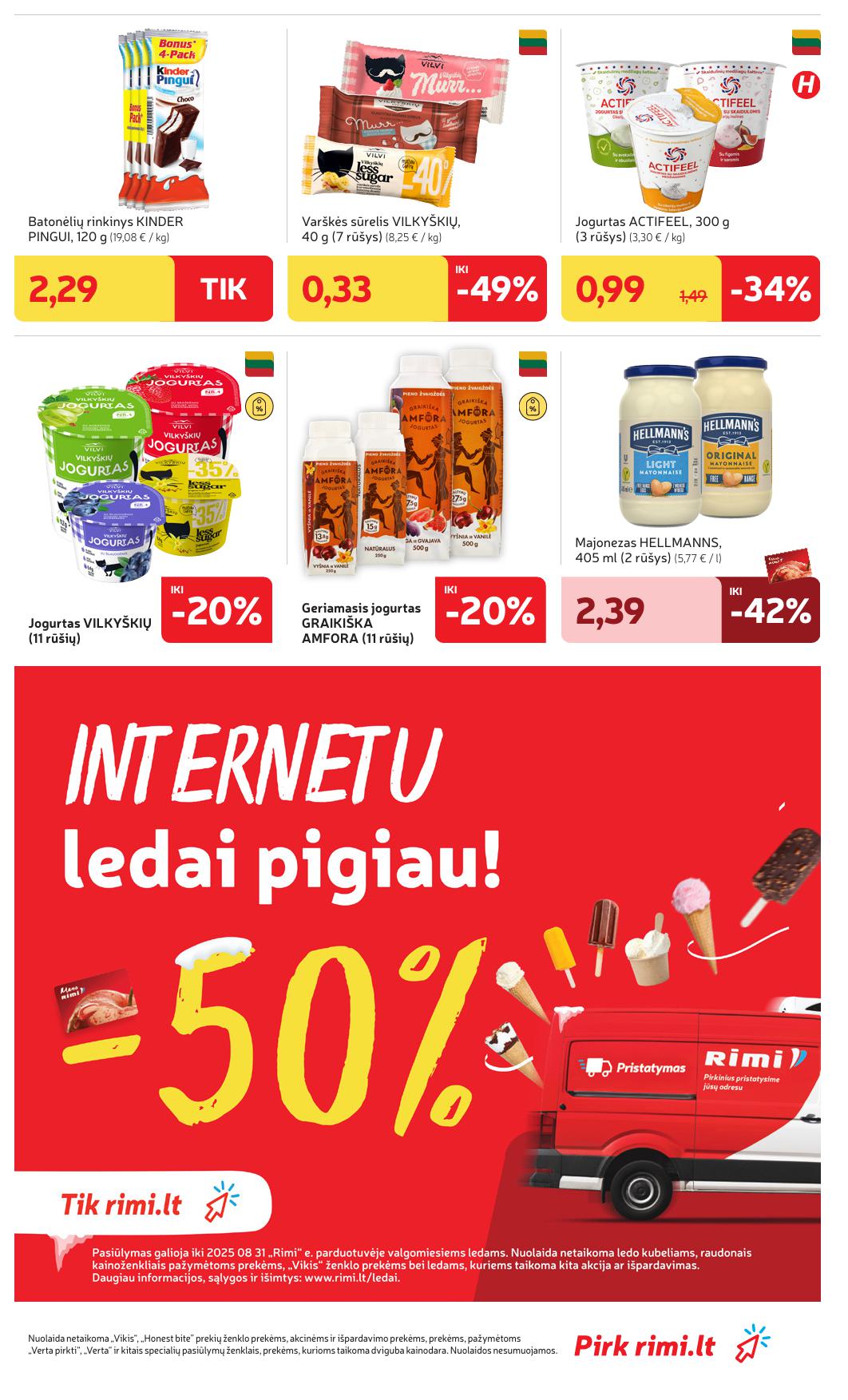 Naujausias RIMI kaininis katalogas 2025.06.17 - 2025.06.23
