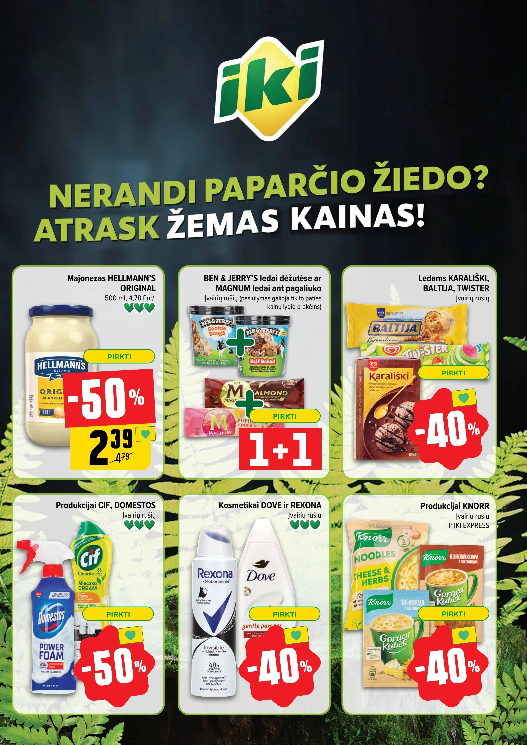 Naujausias IKI kaininis katalogas 2024.06.17 - 2024.06.23