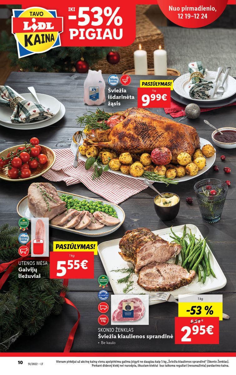 Naujausias LIDL kaininis katalogas 2022.12.19 - 2022.12.25