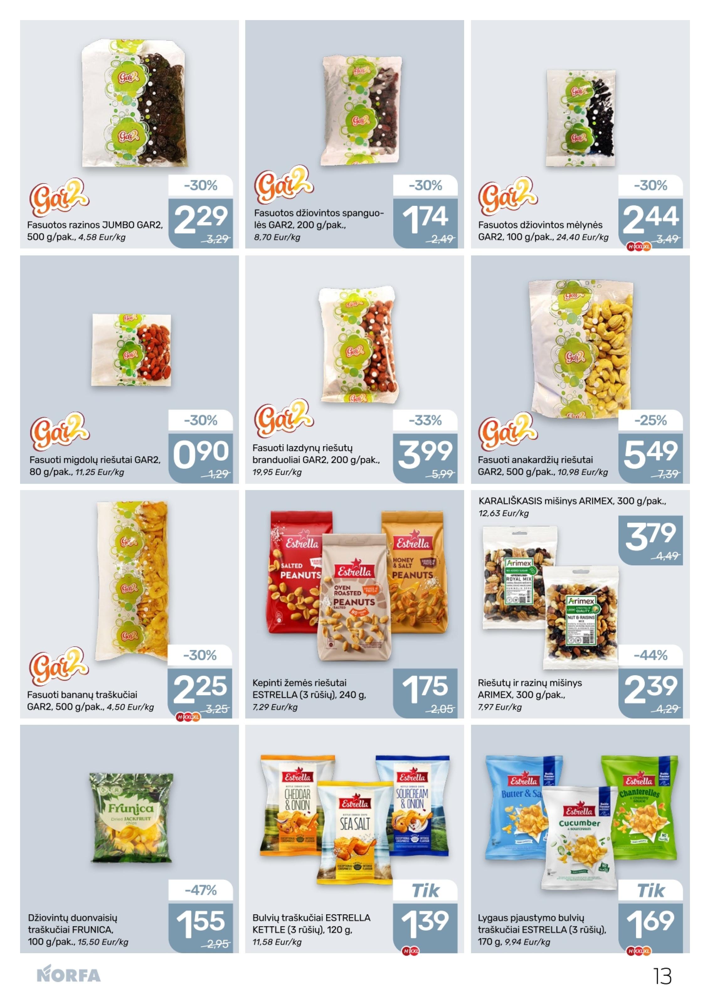 NORFA akcijų ir nuolaidų leidinys Nr.8 2026.04.16 - 2026.04.29