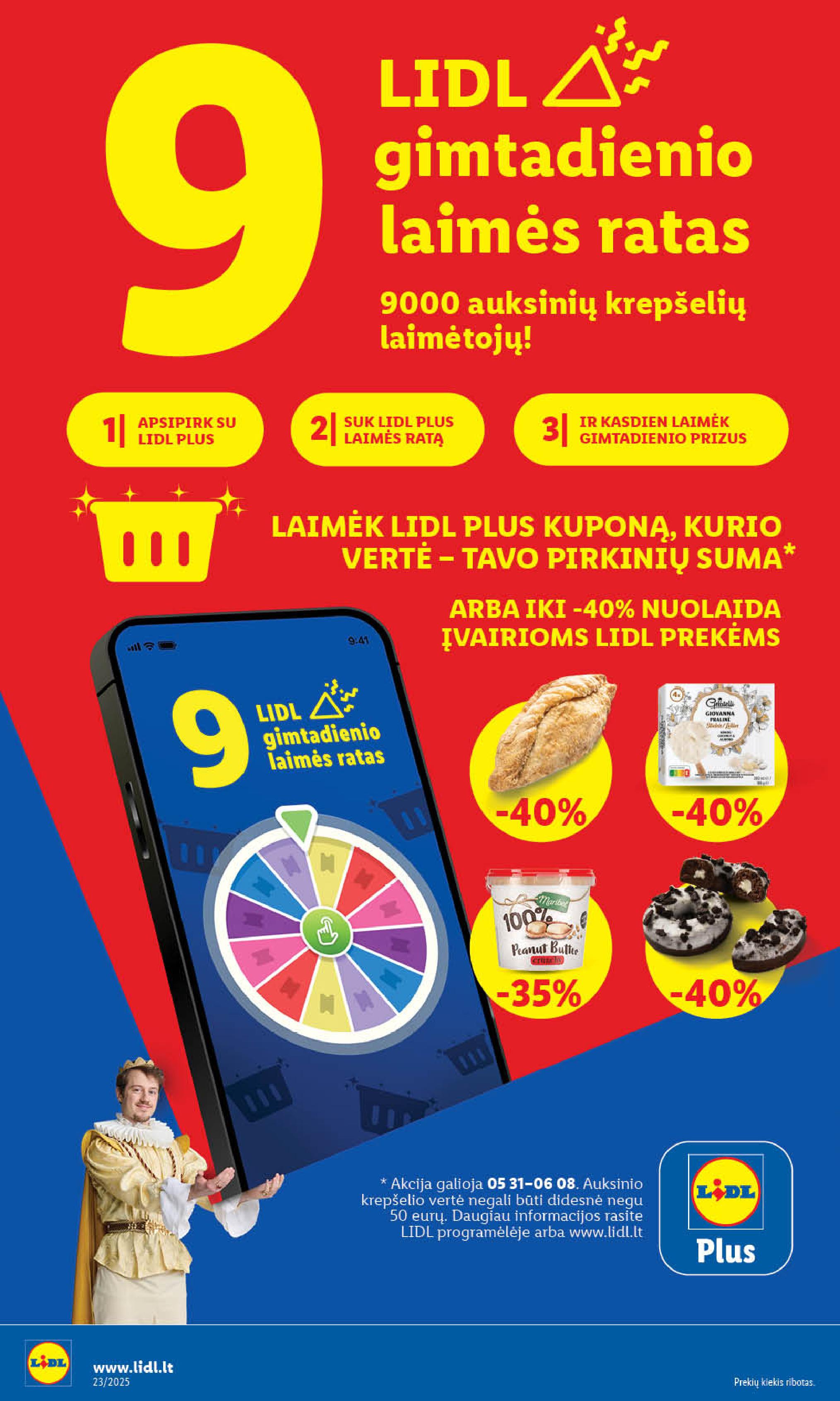Naujausias LIDL kaininis katalogas 2025.06.02 - 2025.06.08