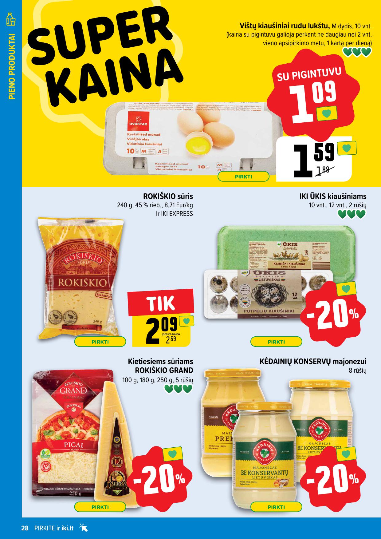 Naujausias IKI kaininis katalogas 2024.07.15 - 2024.07.21