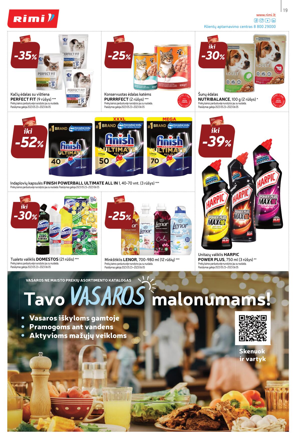 Naujausias RIMI kaininis katalogas 2023.05.30 - 2023.06.05