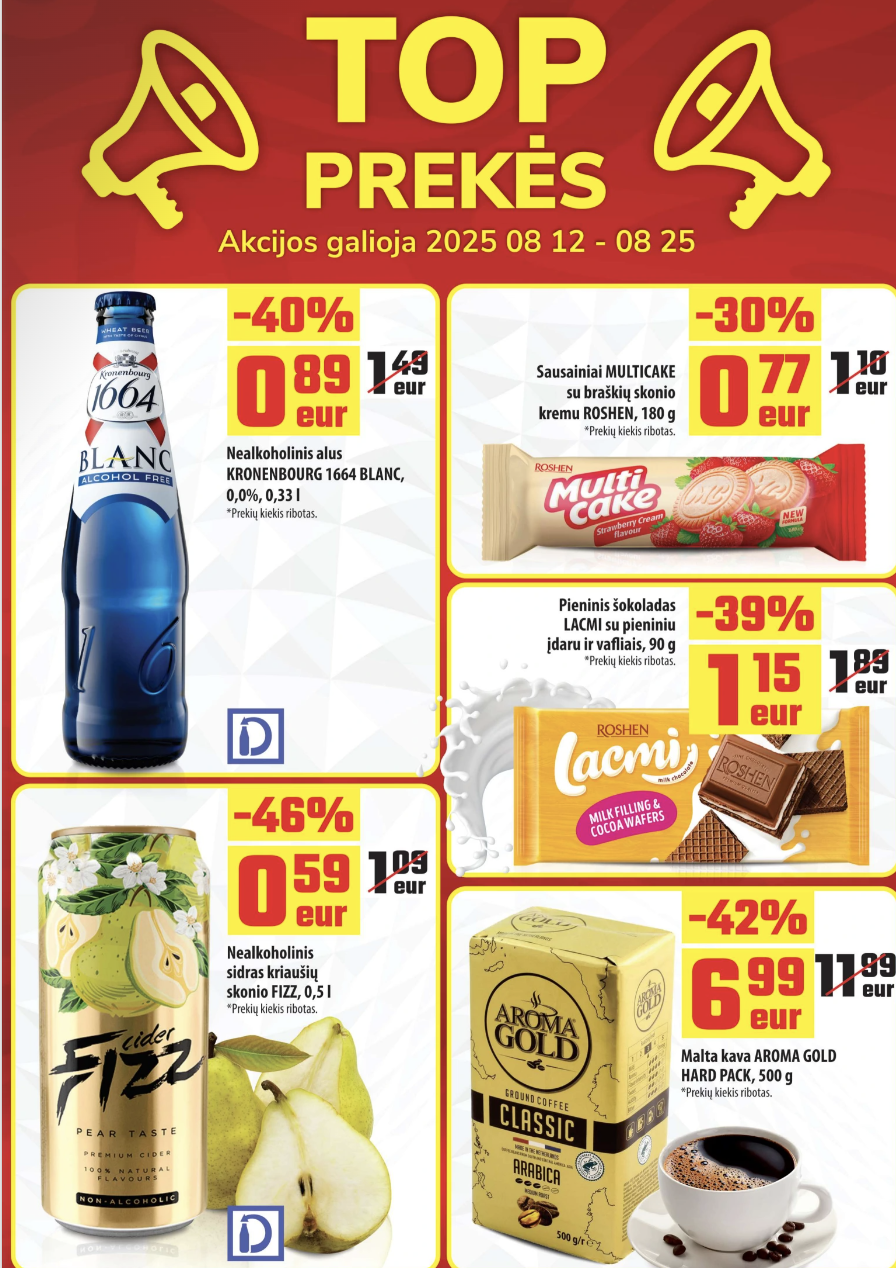 Naujas ČIA leidinys nuo 2025.08.12 iki 2025.08.25