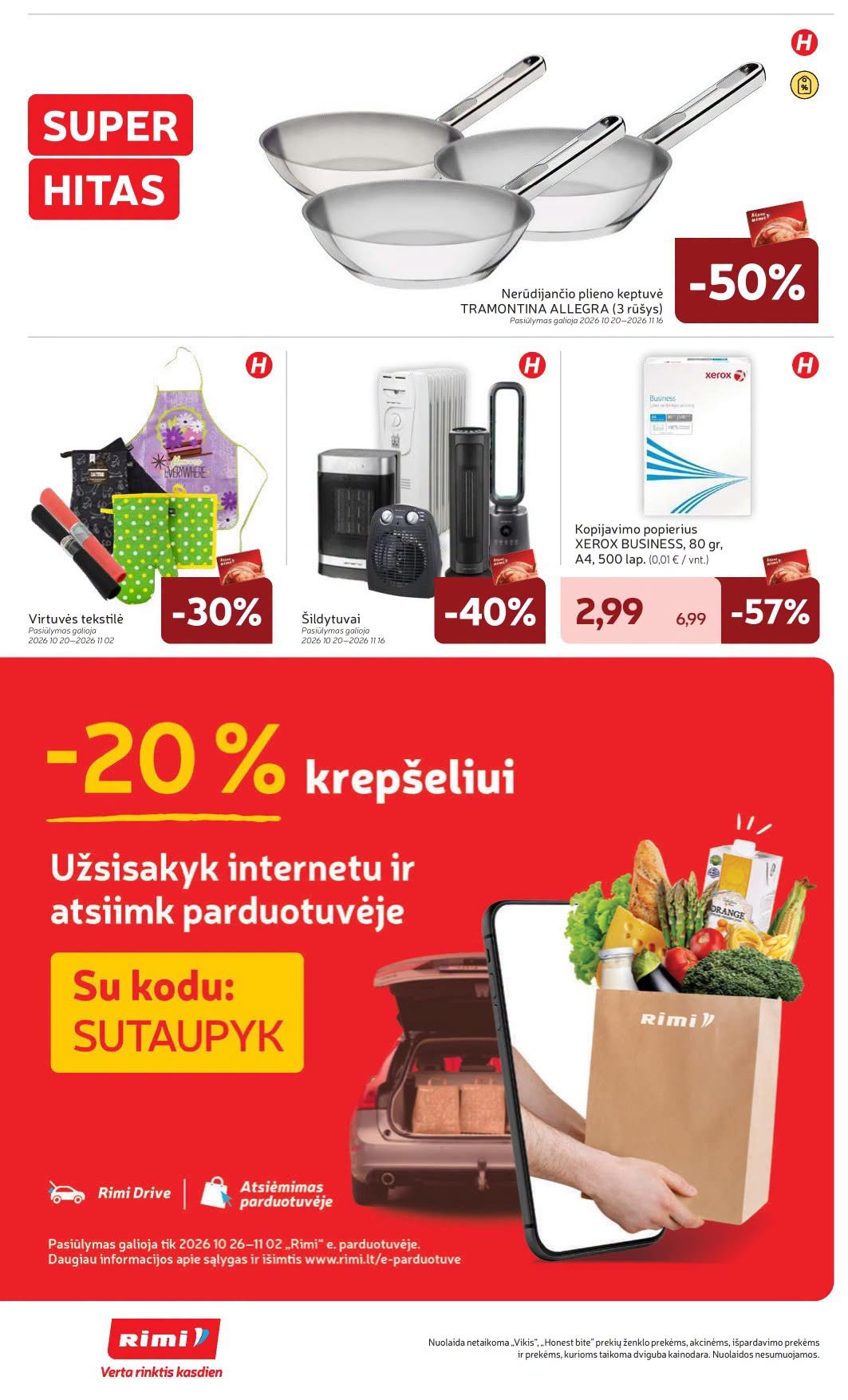 Naujas RIMI leidinys Nr.44 nuo 2026.10.27 iki 2026.11.02