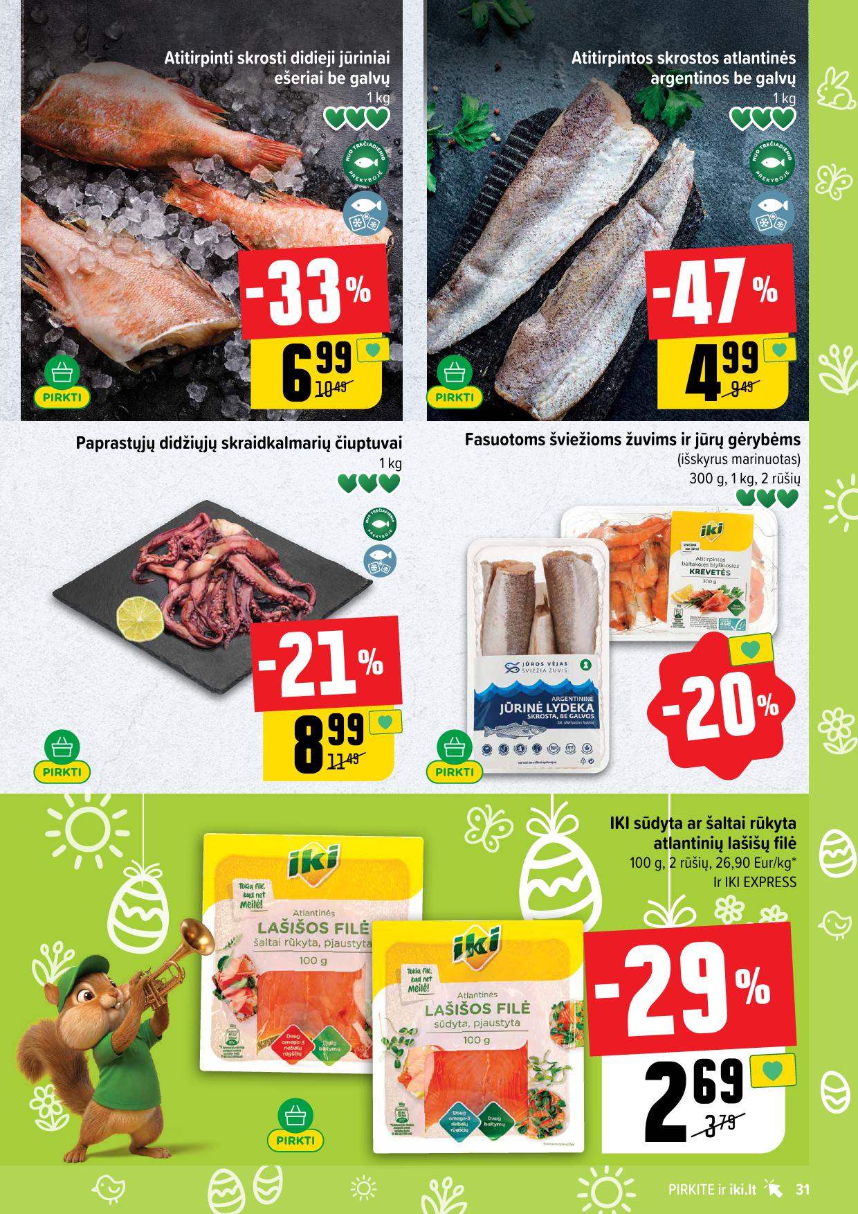 Naujausias IKI kaininis katalogas 2026.03.16 - 2026.03.22