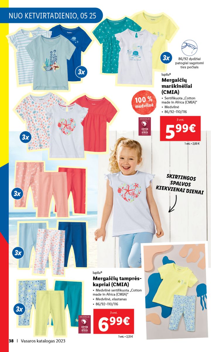 LIDL Vasaros katalogas 2023