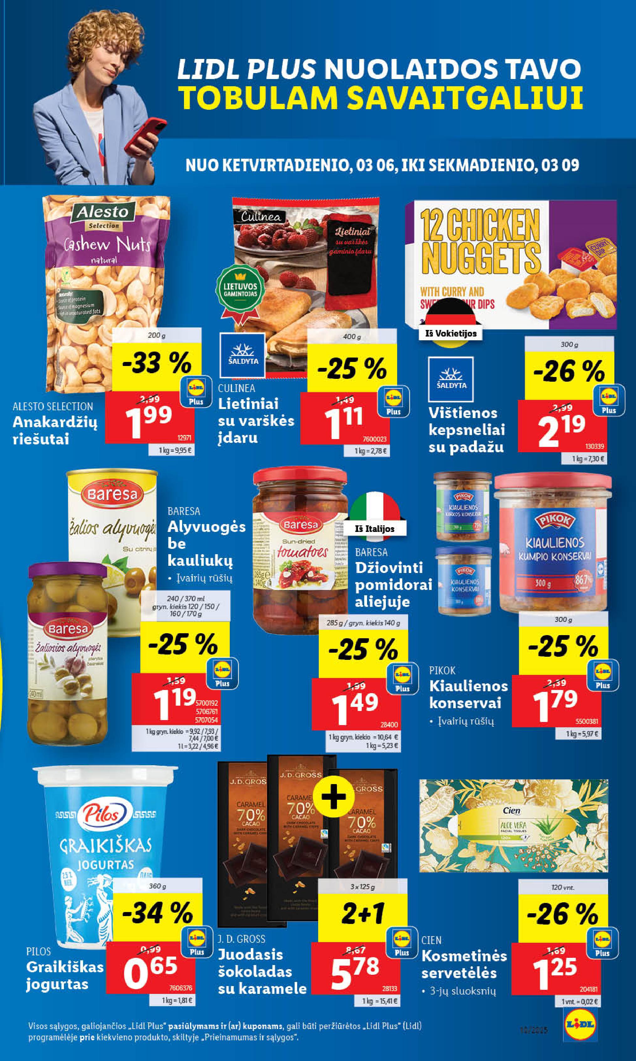 Naujausias LIDL kaininis katalogas 2025.03.03 - 2025.03.09