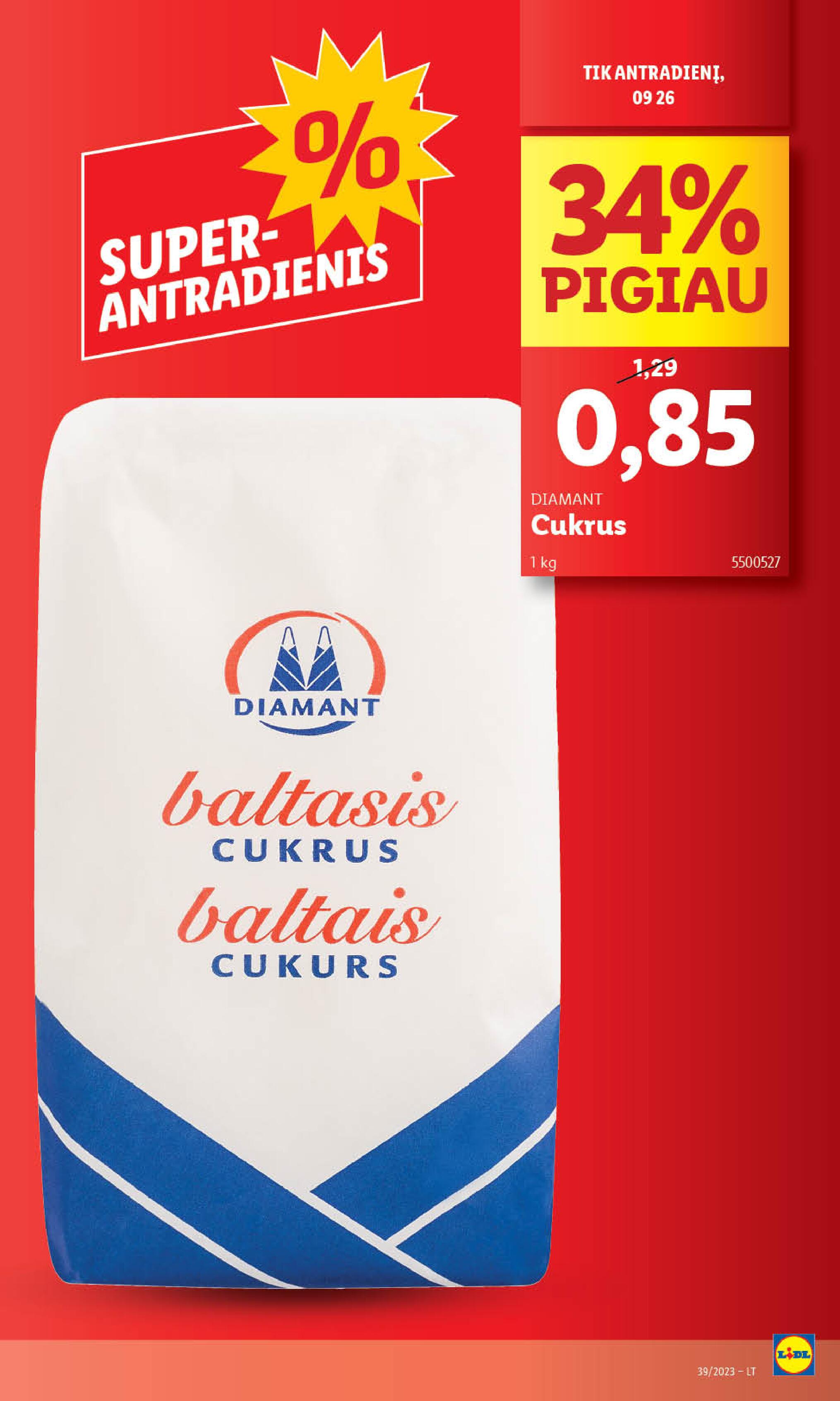 Naujausias LIDL kaininis katalogas 2023.09.25 - 2023.10.01