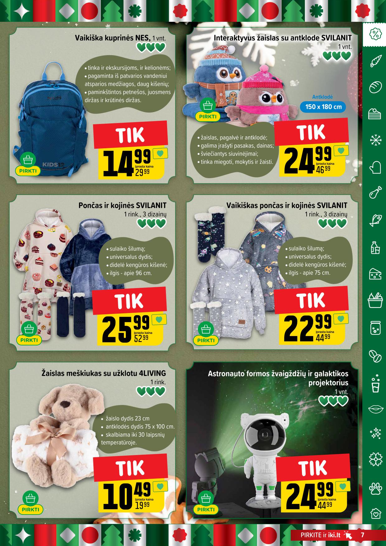 Naujausias IKI kaininis katalogas 2025.12.08 - 2025.12.14